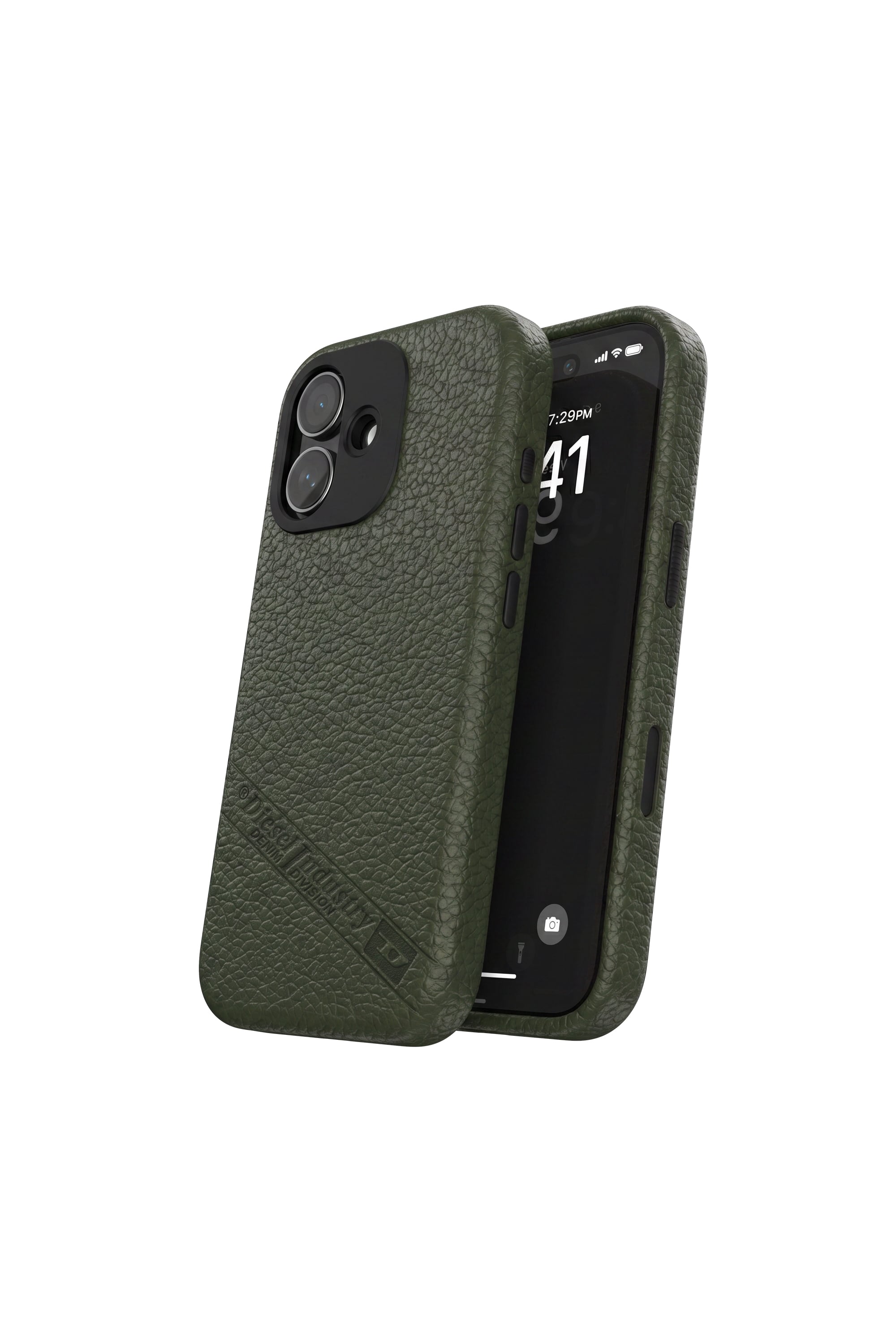 Diesel - 60646 MOULDED CASE, Cover Flag D con MagSafe per iPhone 17 Unisex in Verde - 3