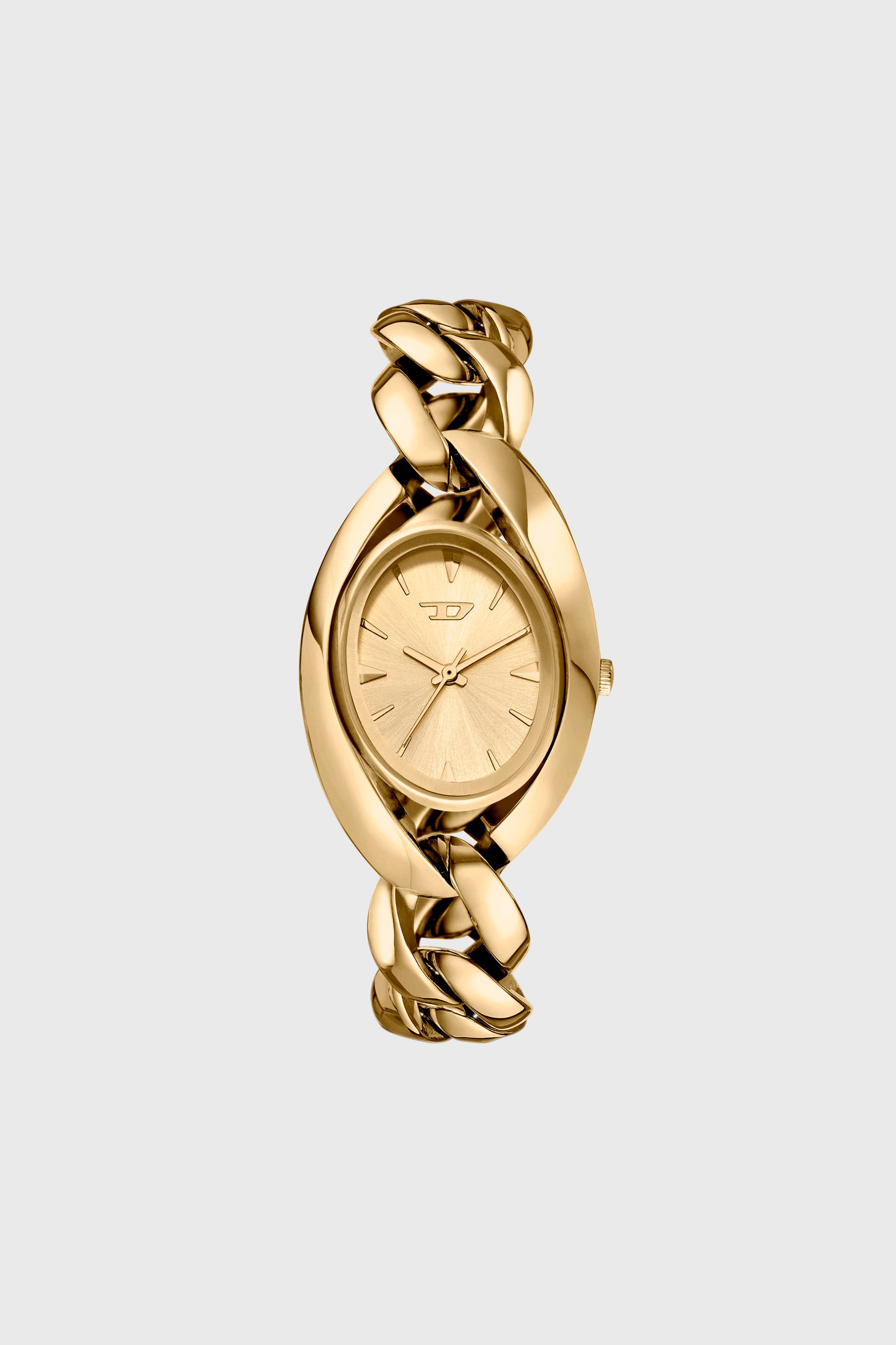 Diesel - DZ5637 WATCH, Woman's Vani-D gold-tone stainless steel watch in Gold - 1