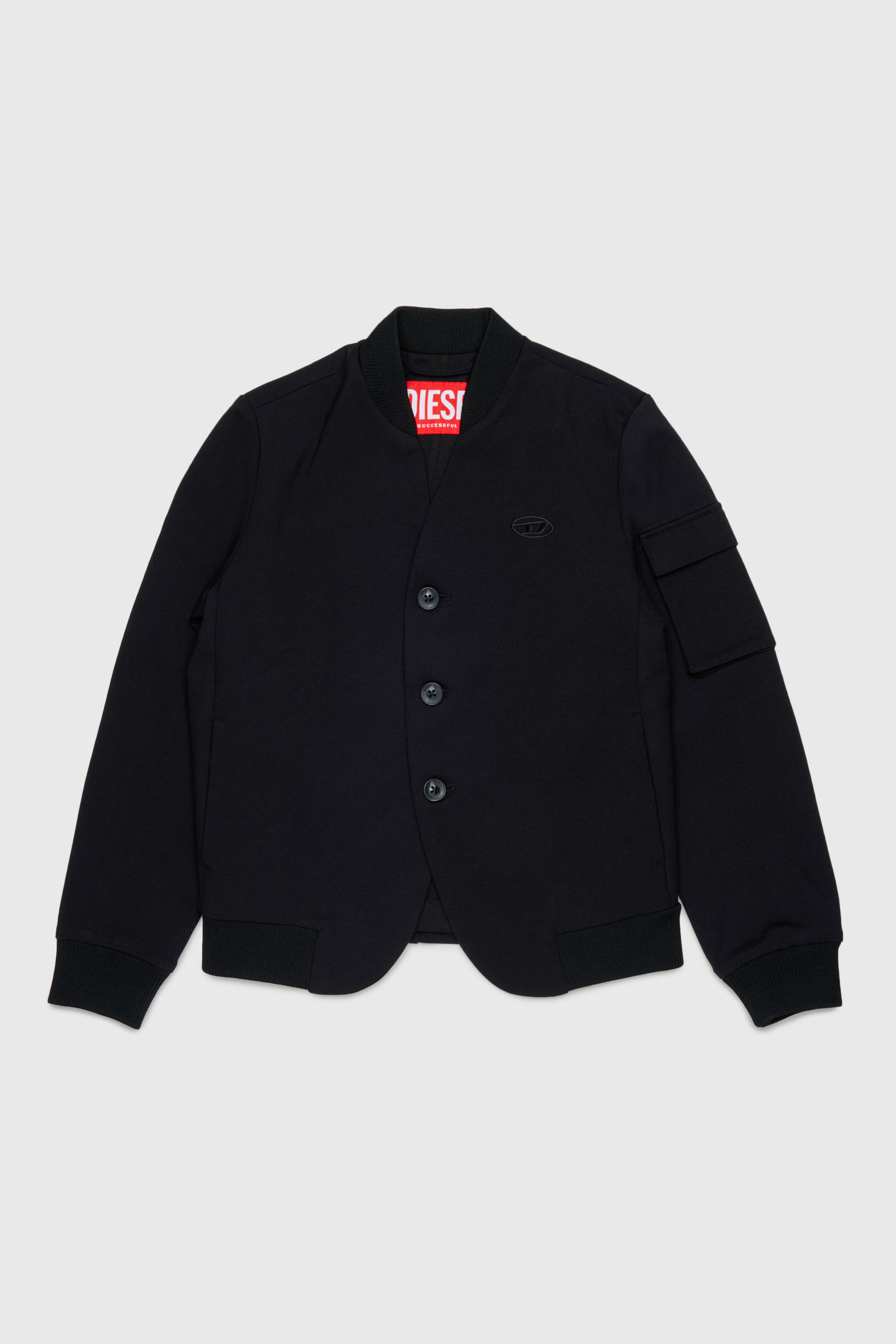 Diesel - JOLTY, Giacca sartoriale ispirata al bomber Uomo in Nero - 1