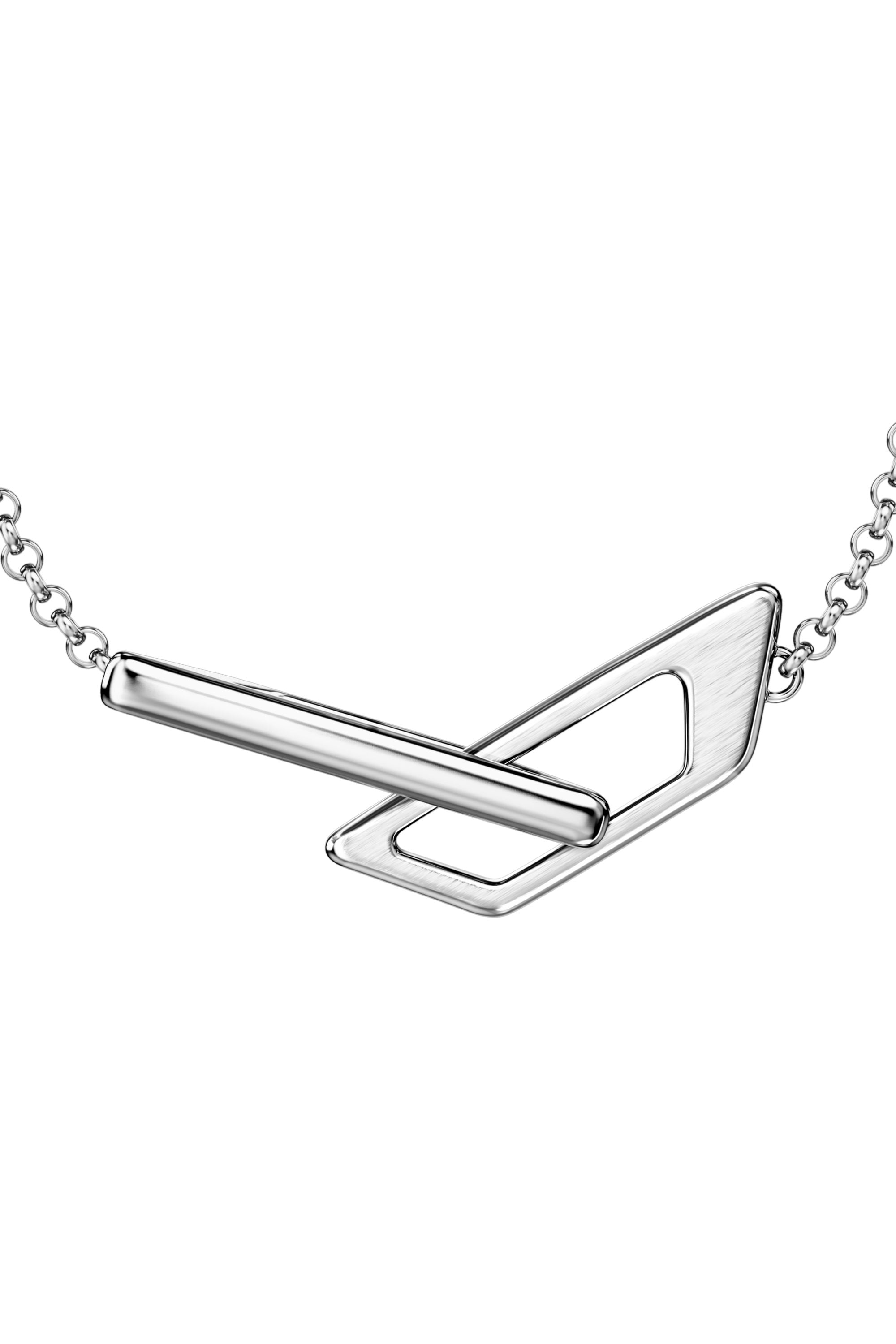 Diesel - DX1726040, Bracciale a catena in acciaio inox Unisex in Argento - 4