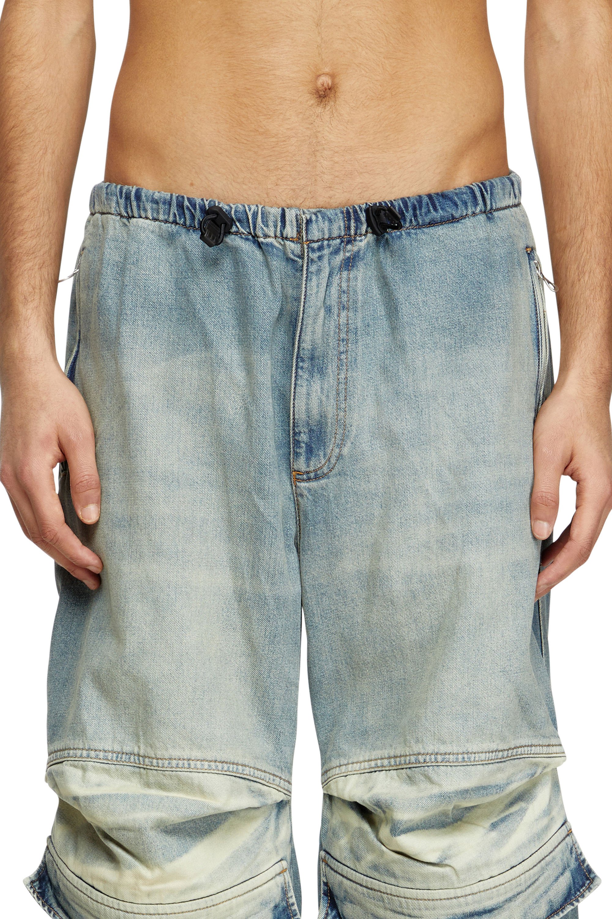 Diesel - Relaxed Jeans D-Dayetz 0ABDF Unisex, Blu Chiaro - Image 5