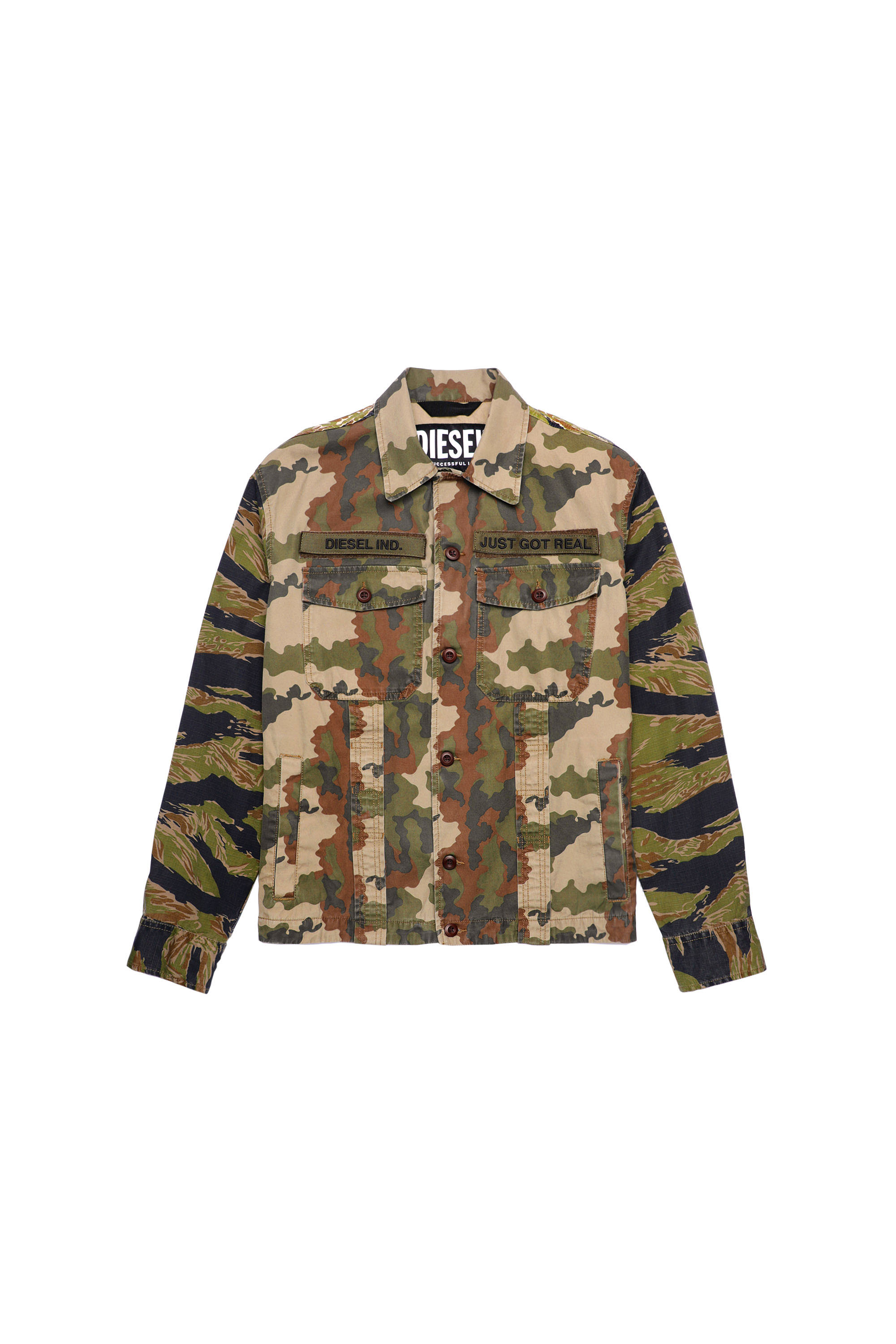 J-FULLER-CMF, Verde Militare - Giacche