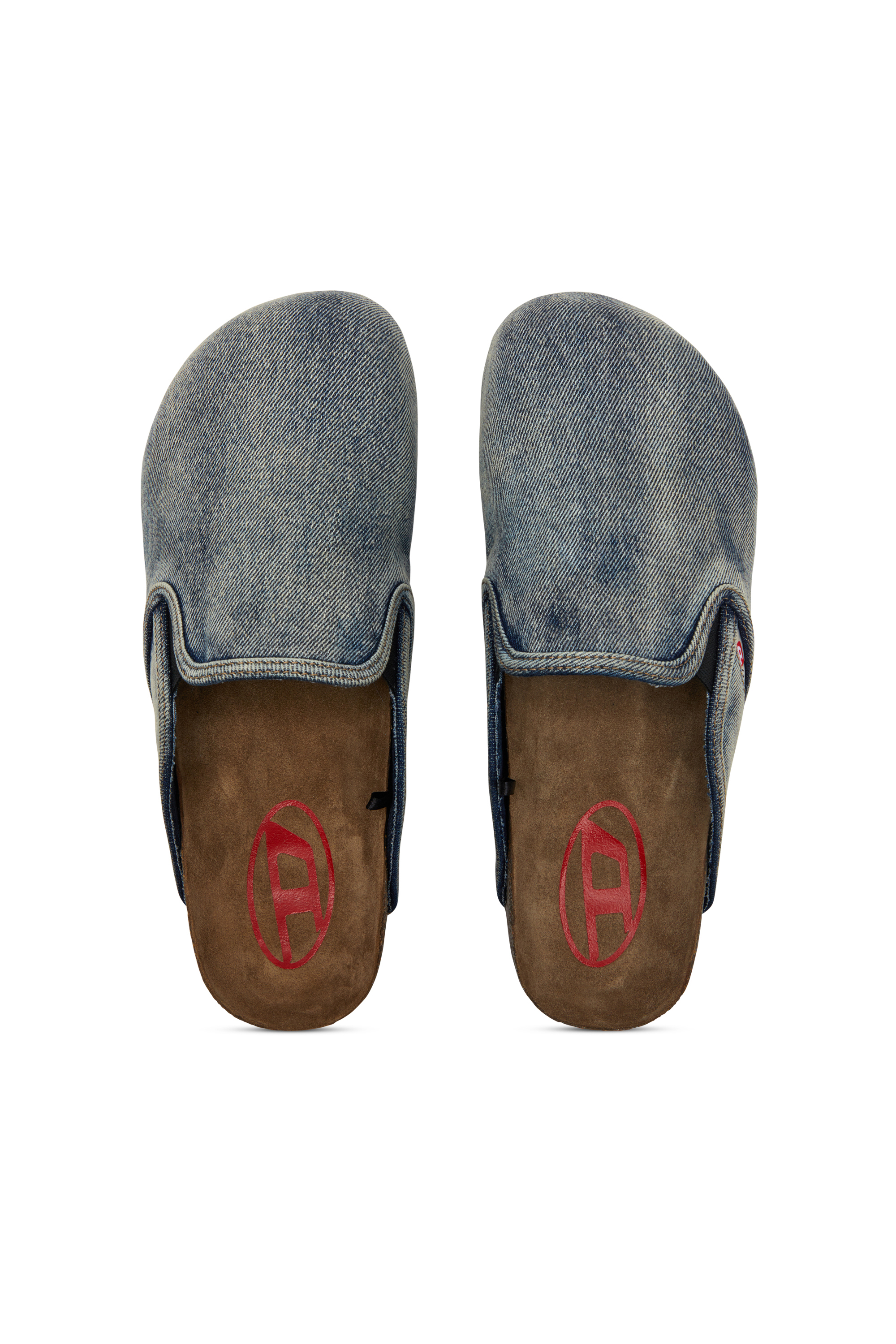 Diesel - D-WOODSTOCK SLIP-ON, Mule in denim Uomo in Blu - 5