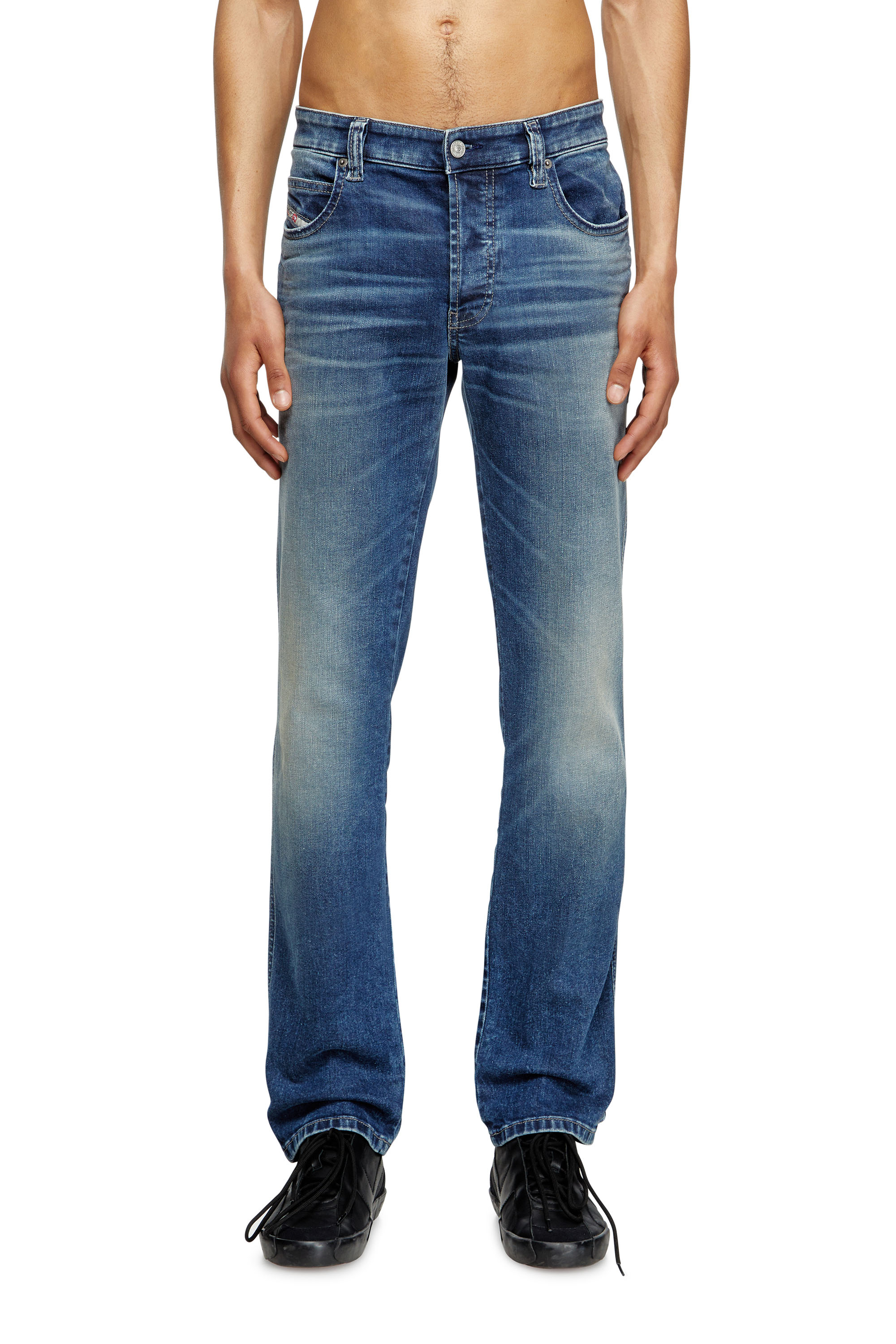 Slim Jeans 1993 D-Vyl 0DBEE, Blu medio Diesel - Slim Jeans 1993 D-Vyl 0DBEE Uomo, Blu medio - Image 3