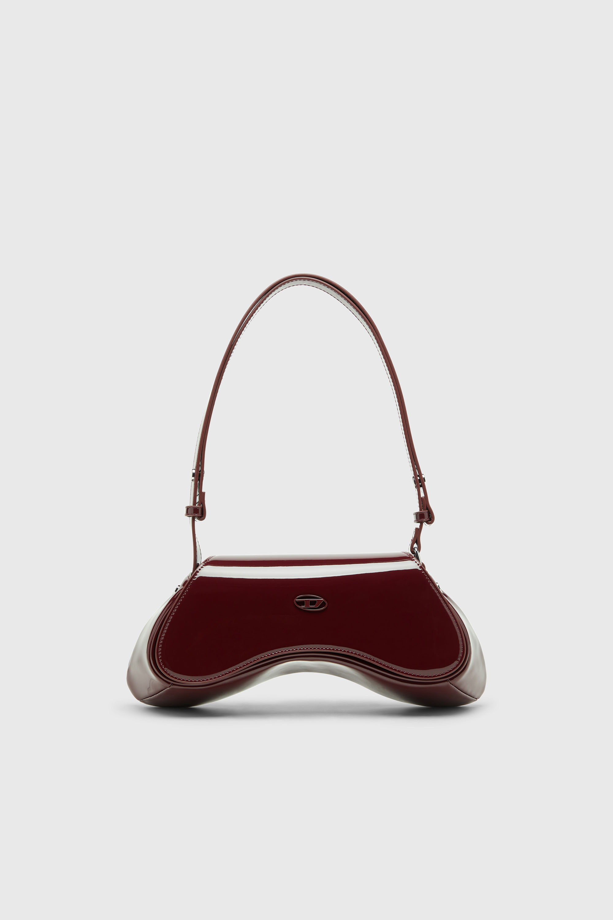 Diesel - PLAY CROSSBODY, Play-Borsa crossbody lucida Donna in Rosso - 1