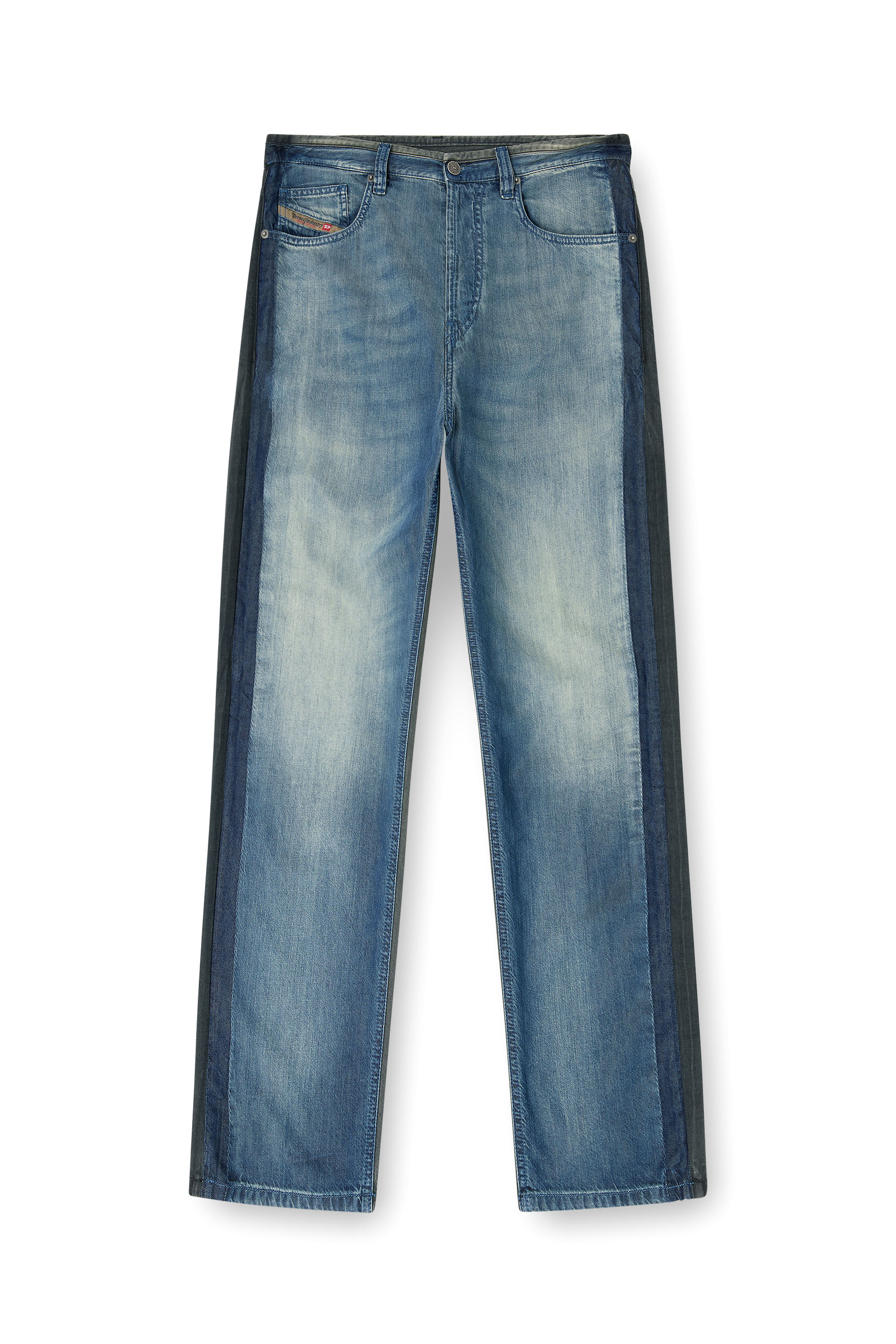 Diesel - Regular Jeans 2024 D-Macs 0CECB Uomo, Blu medio - Image 3