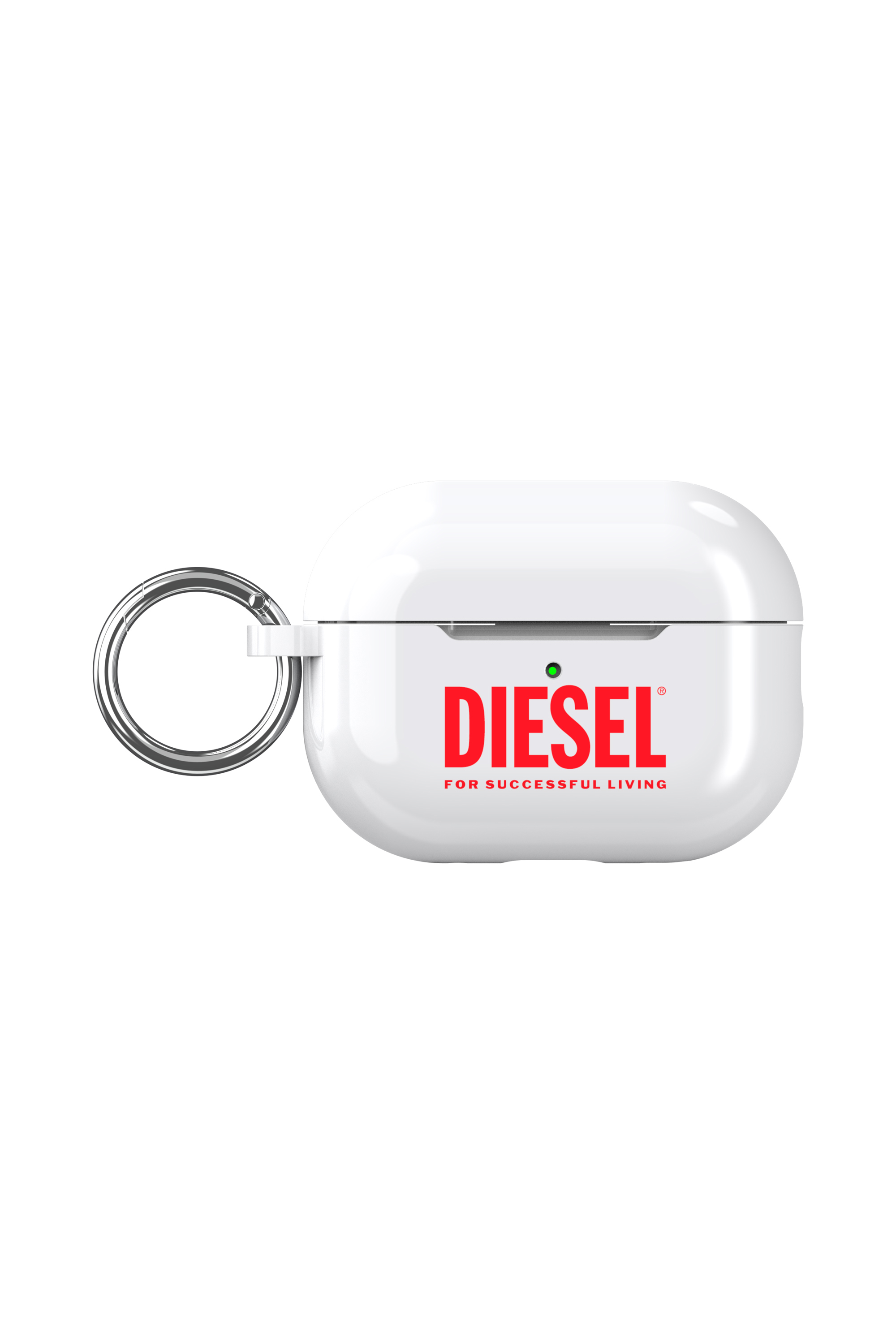 Diesel - 60067 AOP CASE, Cover per Airpods Pro/Pro 2 Unisex in Bianco - 1