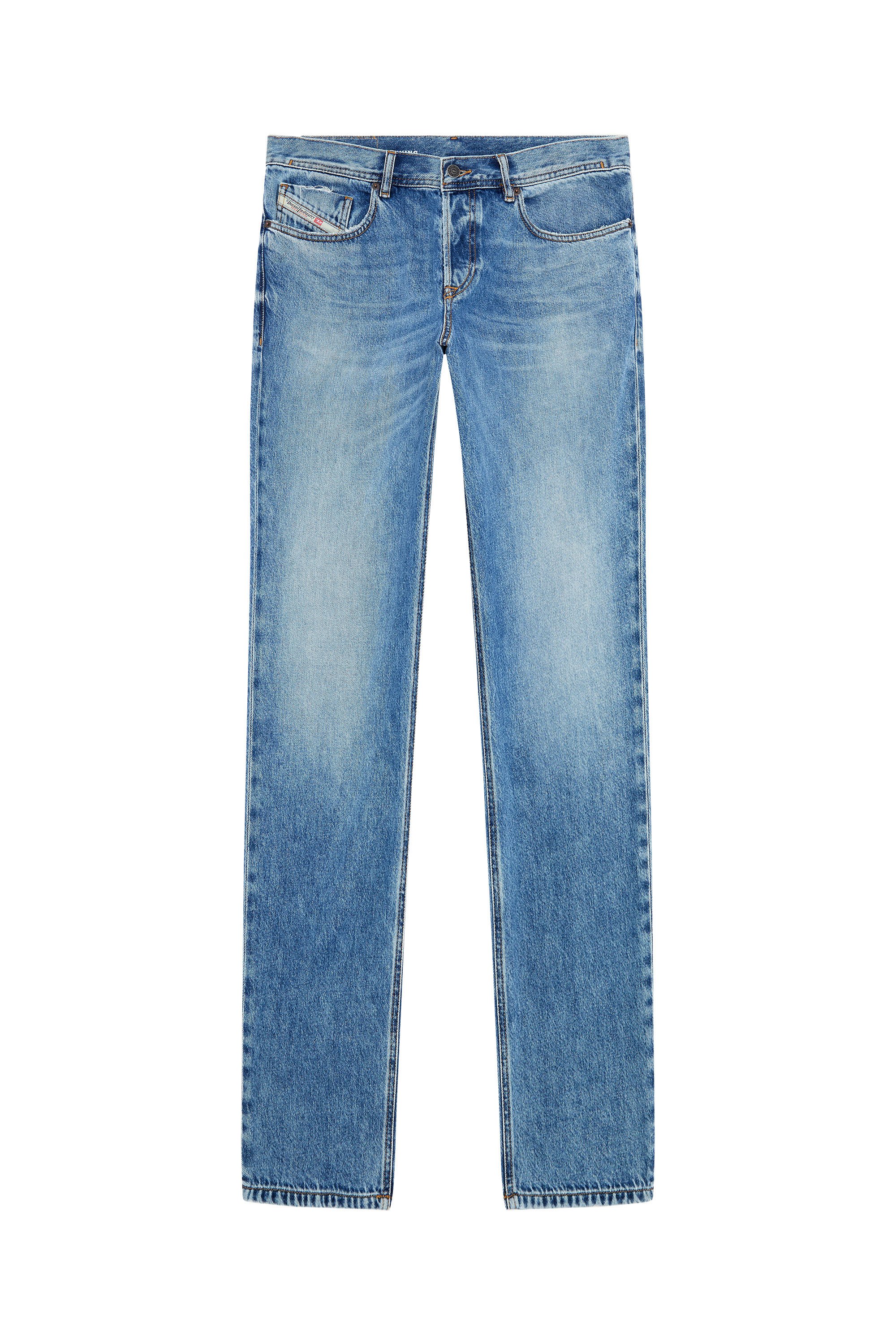 Diesel - Uomo Tapered Jeans 2023 D-Finitive 09H95, Blu medio - Image 3