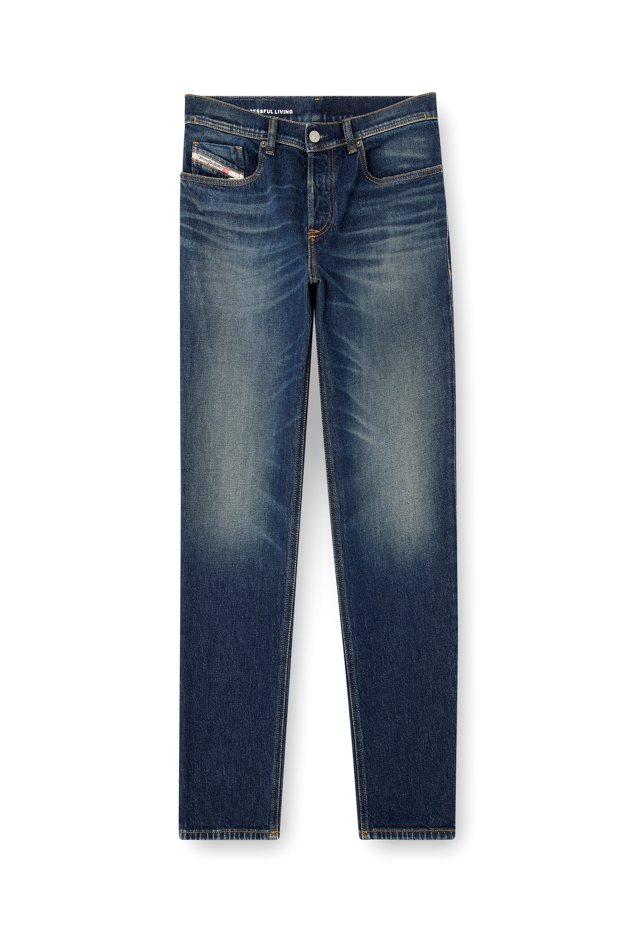Diesel - Regular Jeans 2023 D-Finitive 09M10 Uomo, Blu Scuro - Image 3