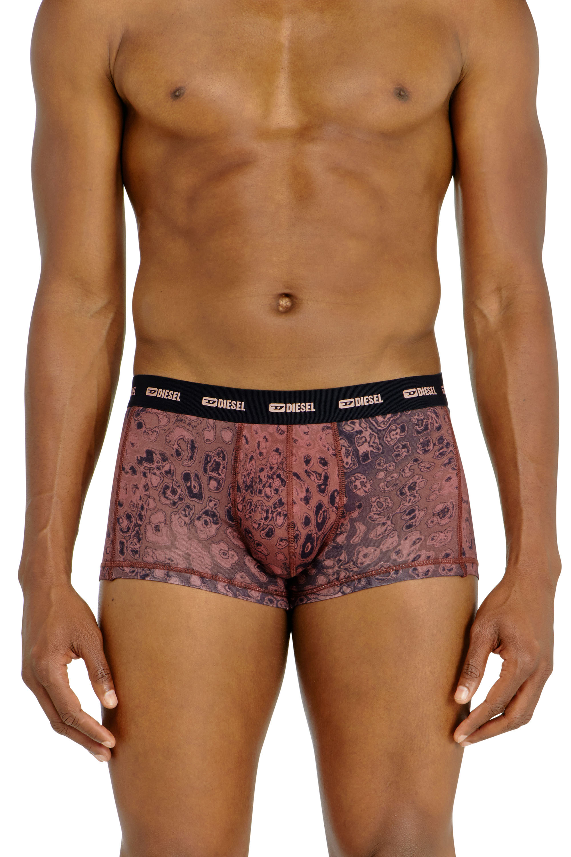 Diesel - DAMIEN-UTLT-3PACK, Set da tre boxer in cotone elasticizzato Uomo in Viola - 2