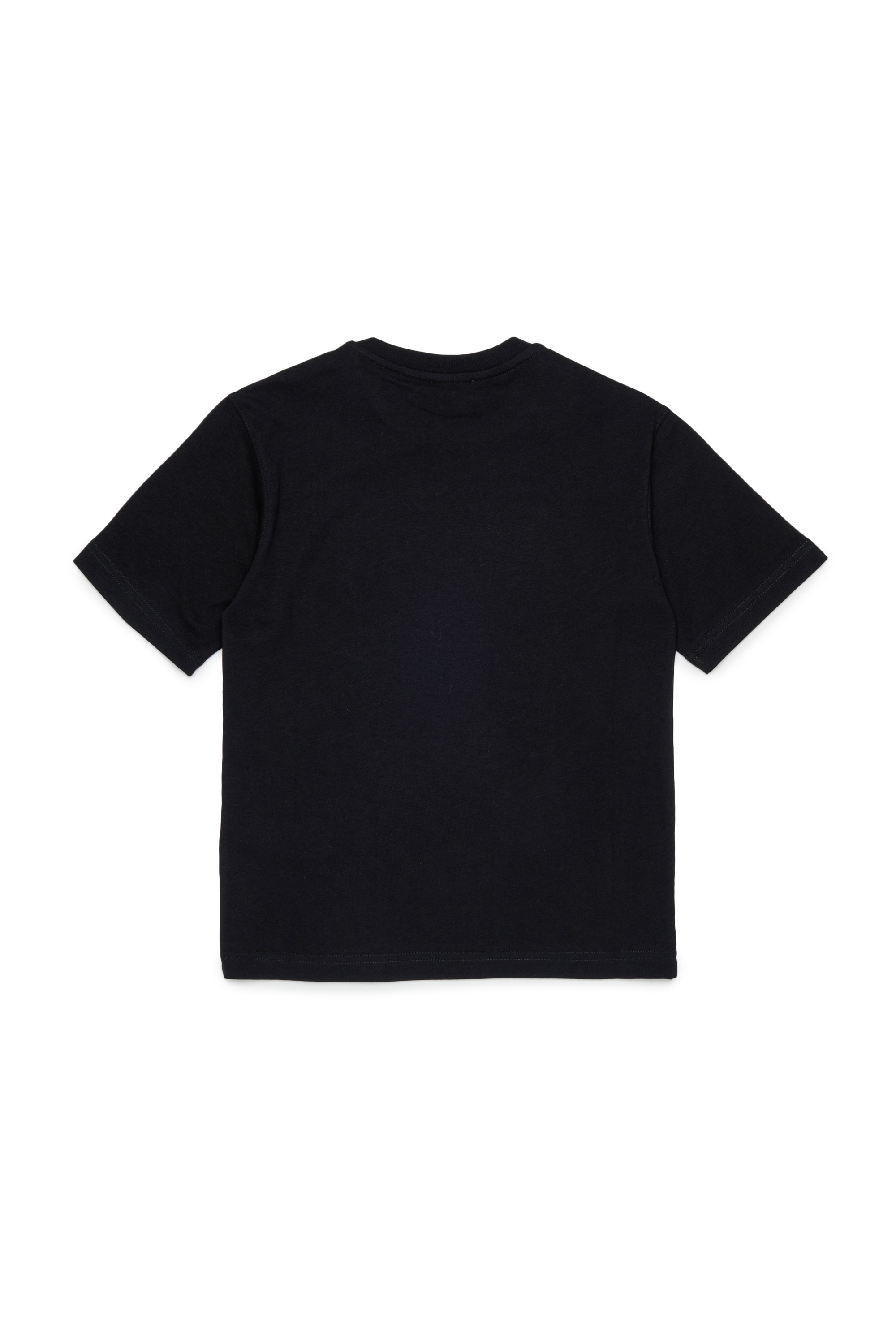 Diesel - TFOR OVER, T-shirt in cotone con stampa foto Uomo in Nero - 2