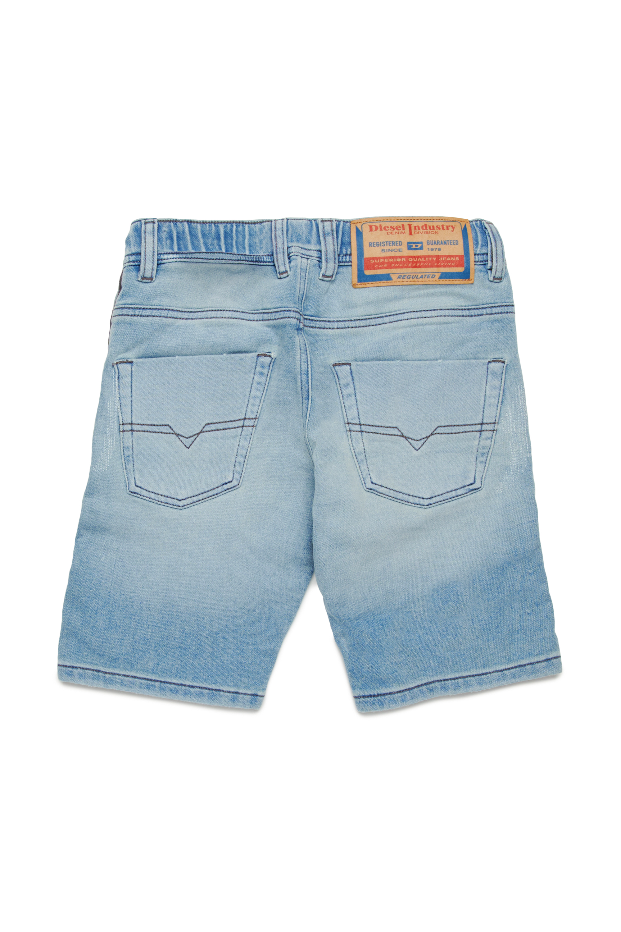 Diesel - KROOLEY-NE-J SH JJJ, Shorts Krooley in JoggJeans stonewashed Uomo in Blu - 2