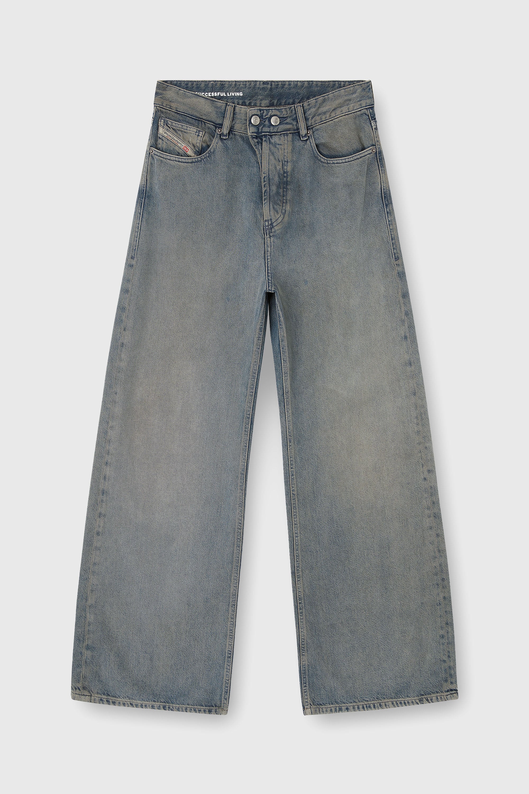 Diesel - Relaxed Jeans 1996 D-Sire 09N24 Donna, Blu medio - Image 2