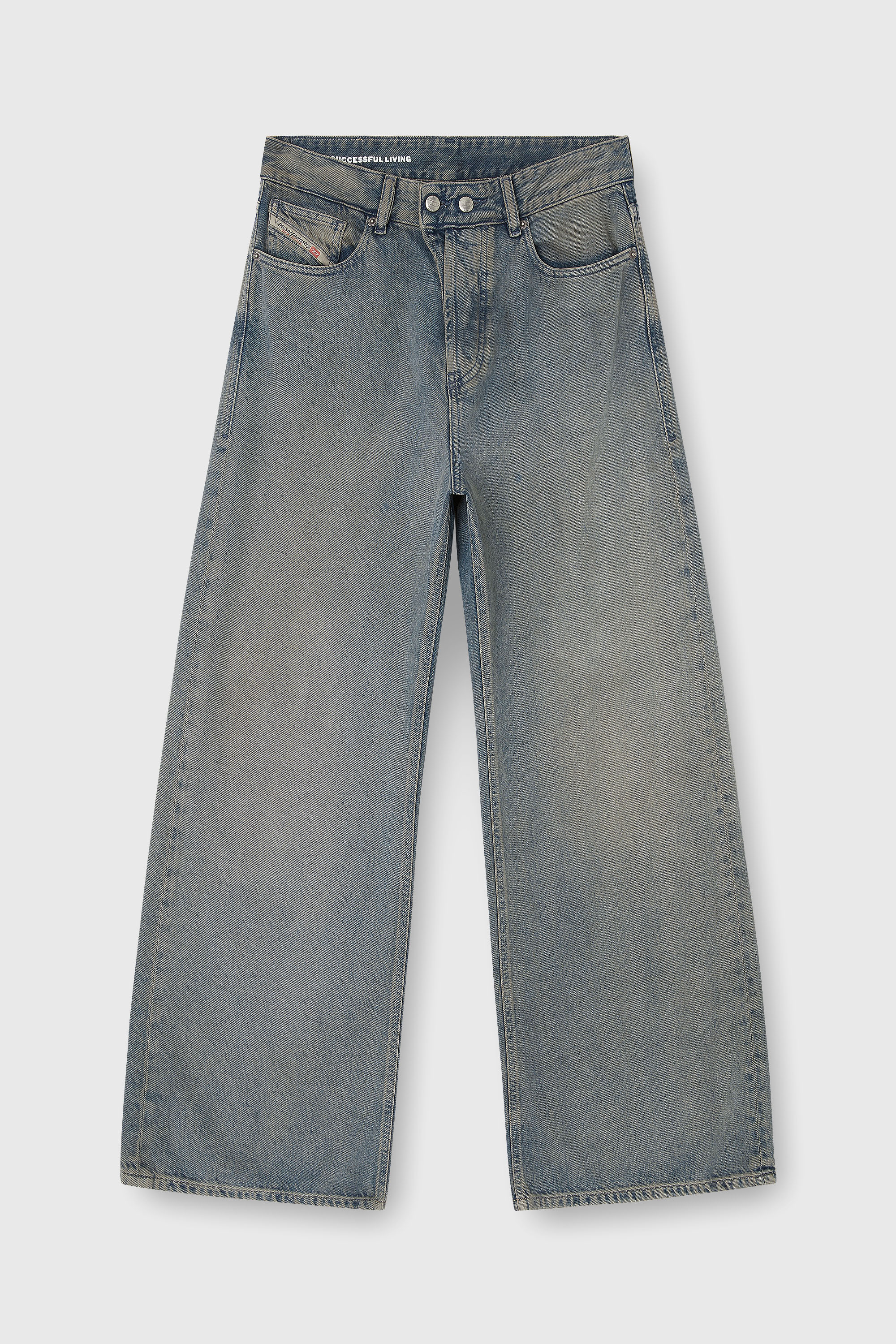 Diesel - Relaxed Jeans 1996 D-Sire 09N24 Donna, Blu medio - Image 4
