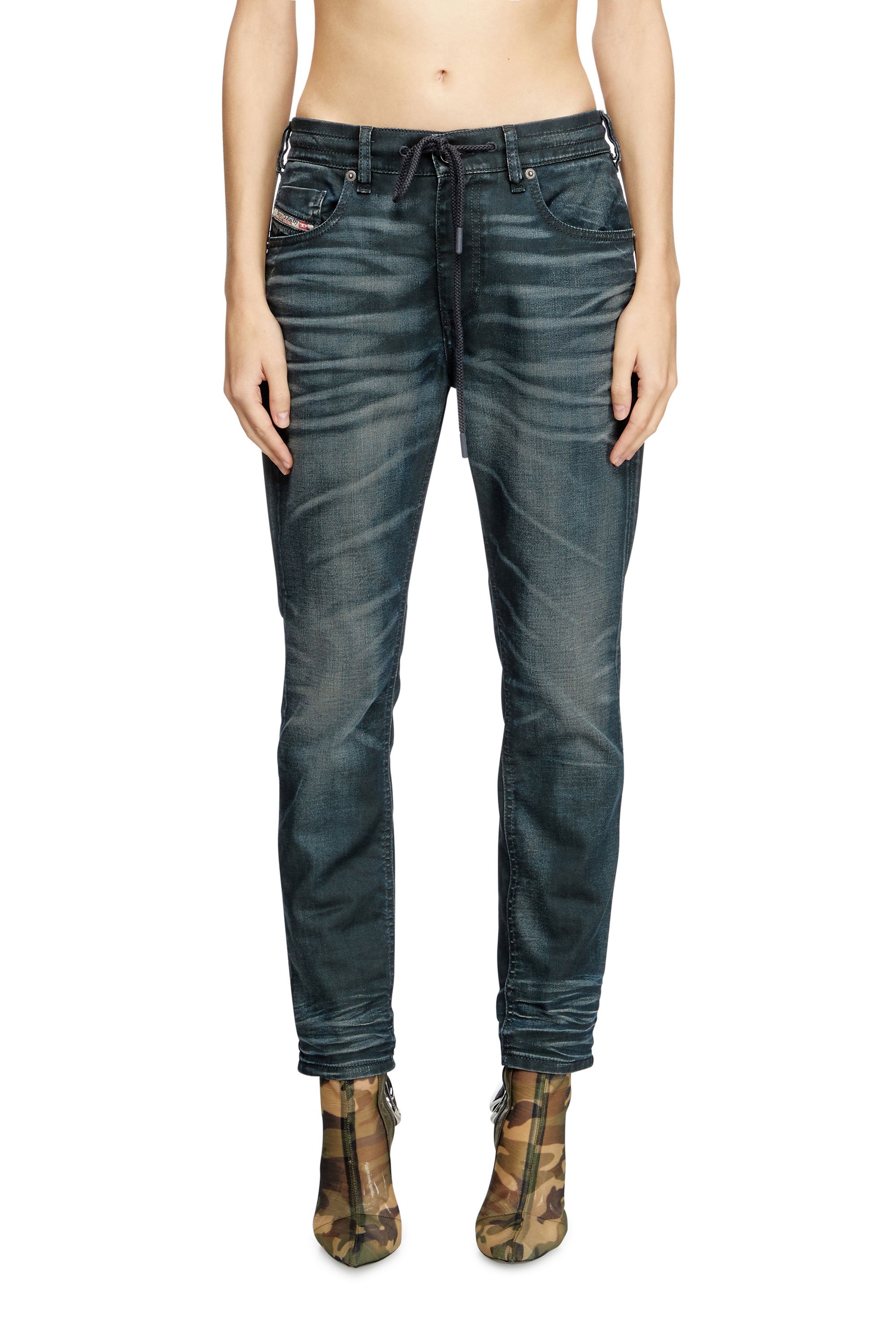 Diesel - Regular 2031 D-Krailey Joggjeans® 068QK Donna, Blu Scuro - Image 1