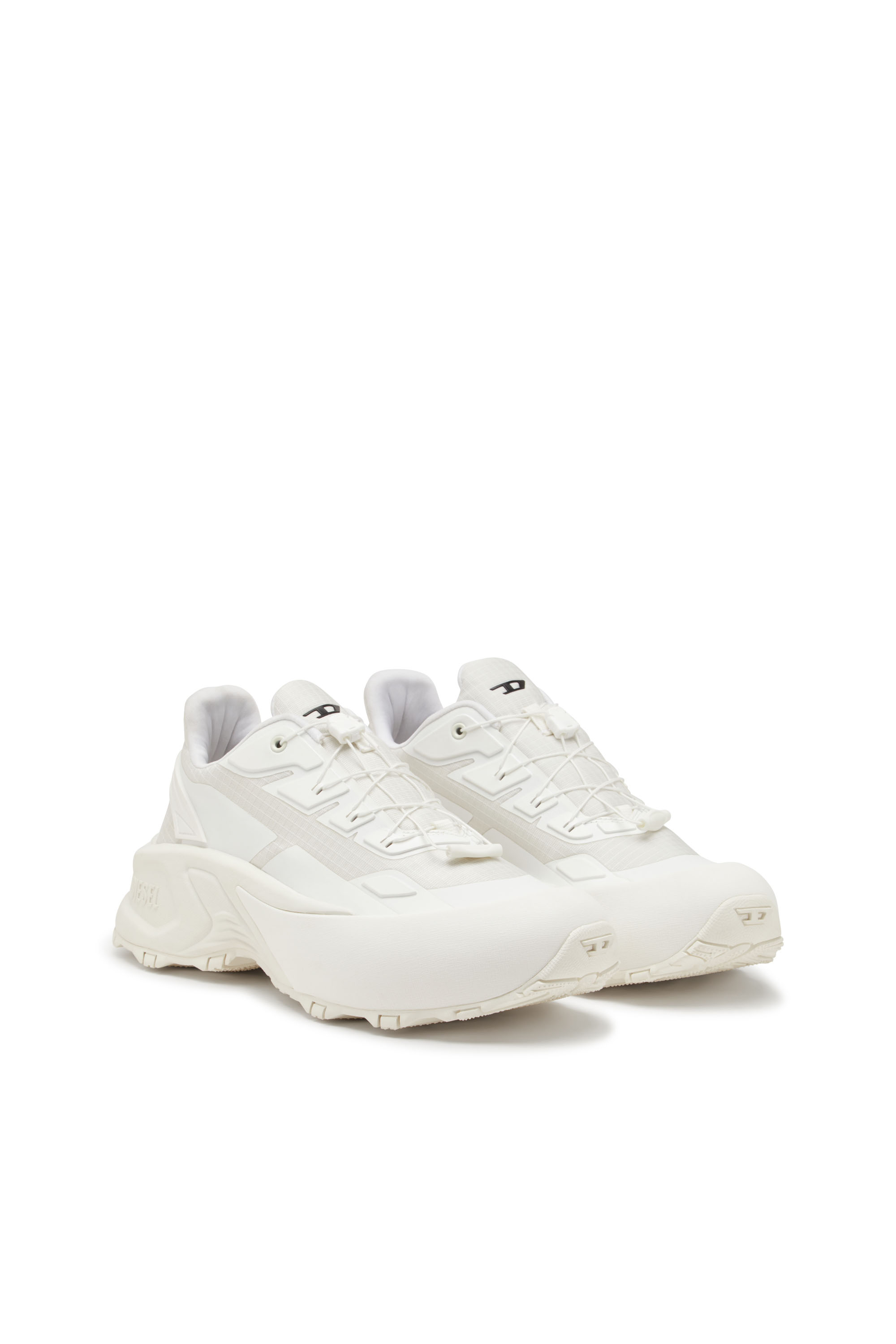 Diesel - D-CAGE RUNNER, D-Cage Runner-Sneaker in ripstop e TPU Uomo in Bianco - 2