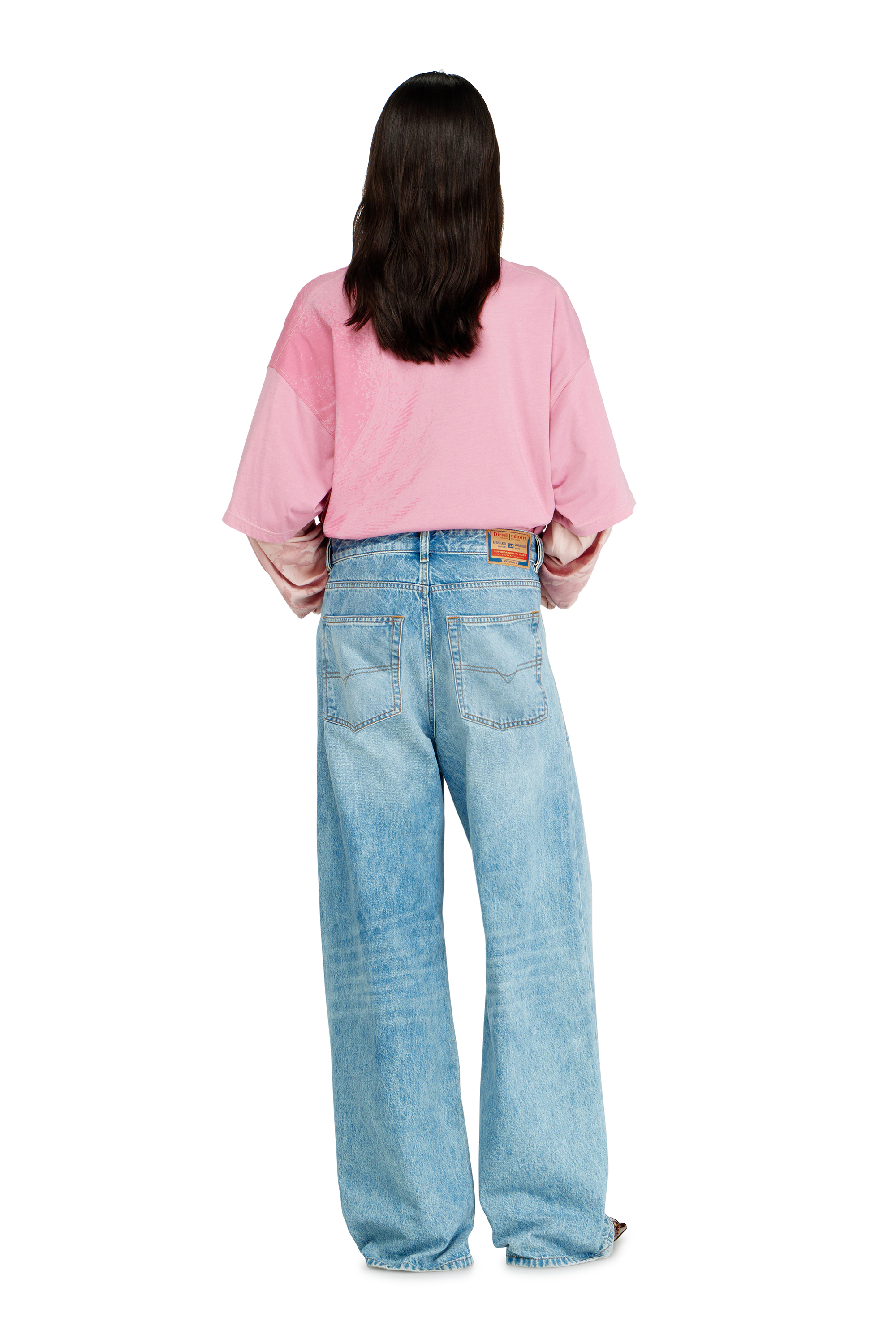 Diesel - Relaxed Jeans 1996 D-Sire 09I29 Unisex, Blu Chiaro - Image 3