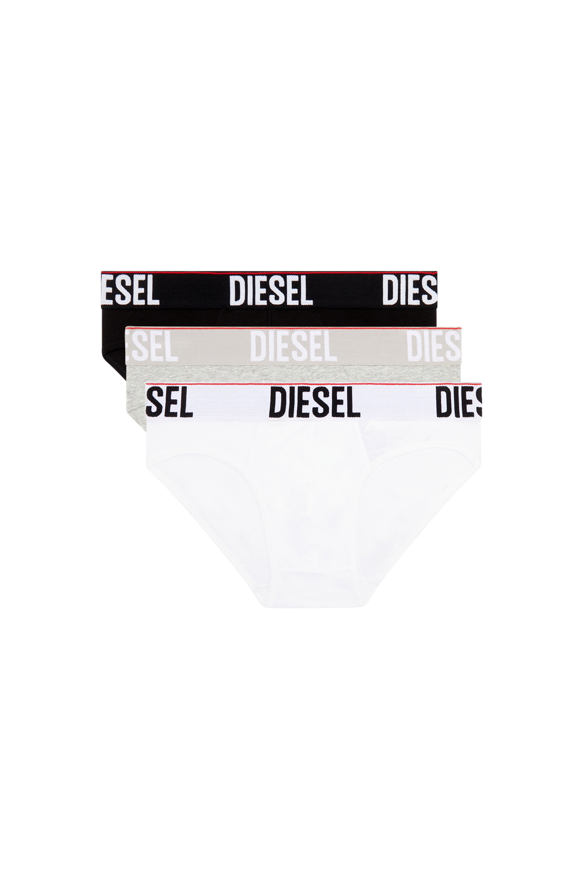 Diesel - UMBR-ANDRETHREEPACK, Bianco/Nero - Image 1