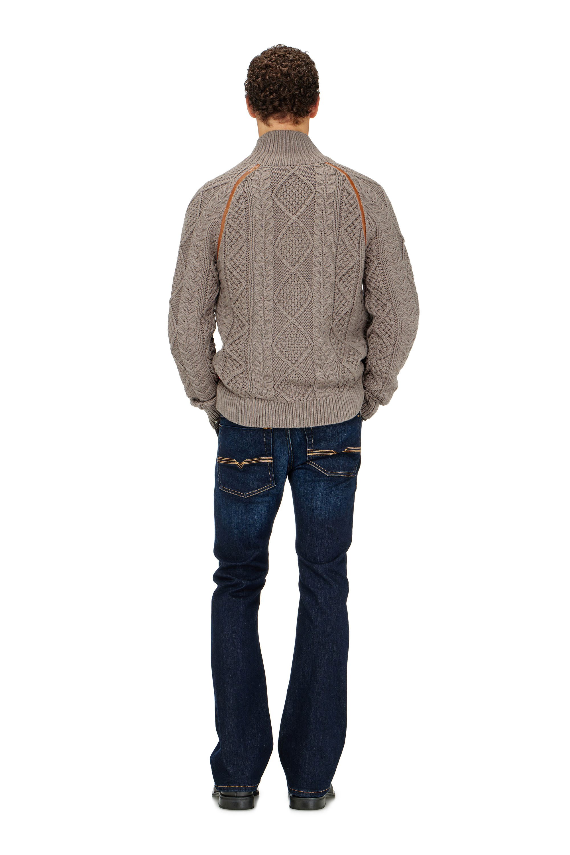 Diesel - Bootcut Jeans 2007 Zatiny 09Q15 Uomo, Blu Scuro - Image 3