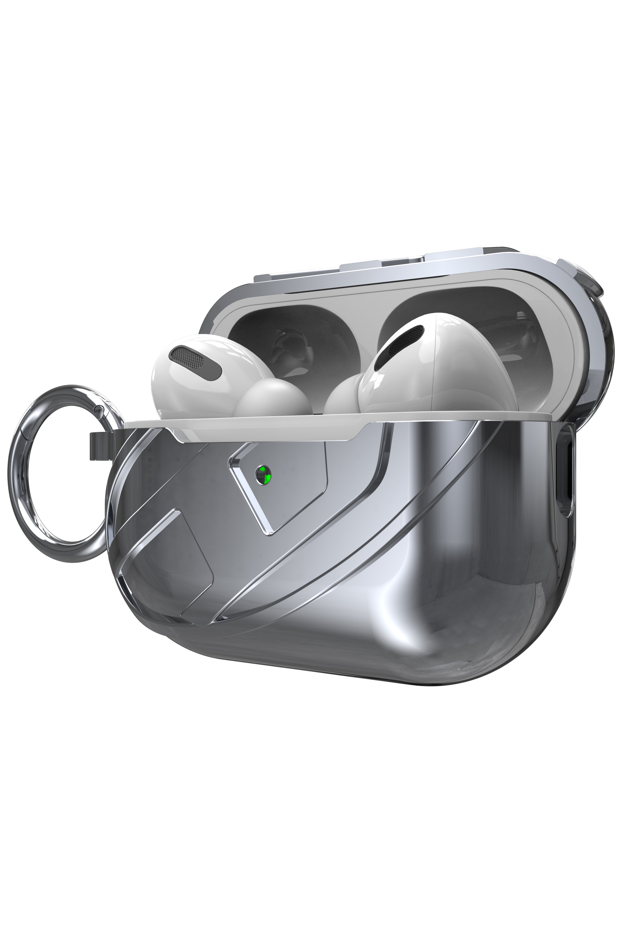 Diesel - 60274 MOULDED CASE, Custodia AirPods AirPods Pro / Pro 2 Unisex in Grigio - 3