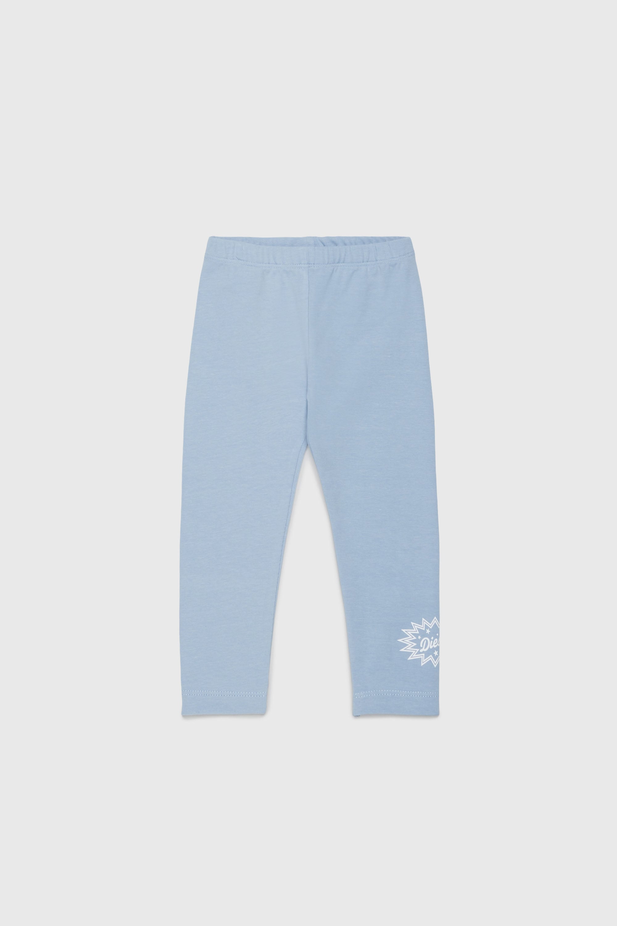 Diesel - PFUMB, Leggings con stampa logo starburst Donna in Blu - 1