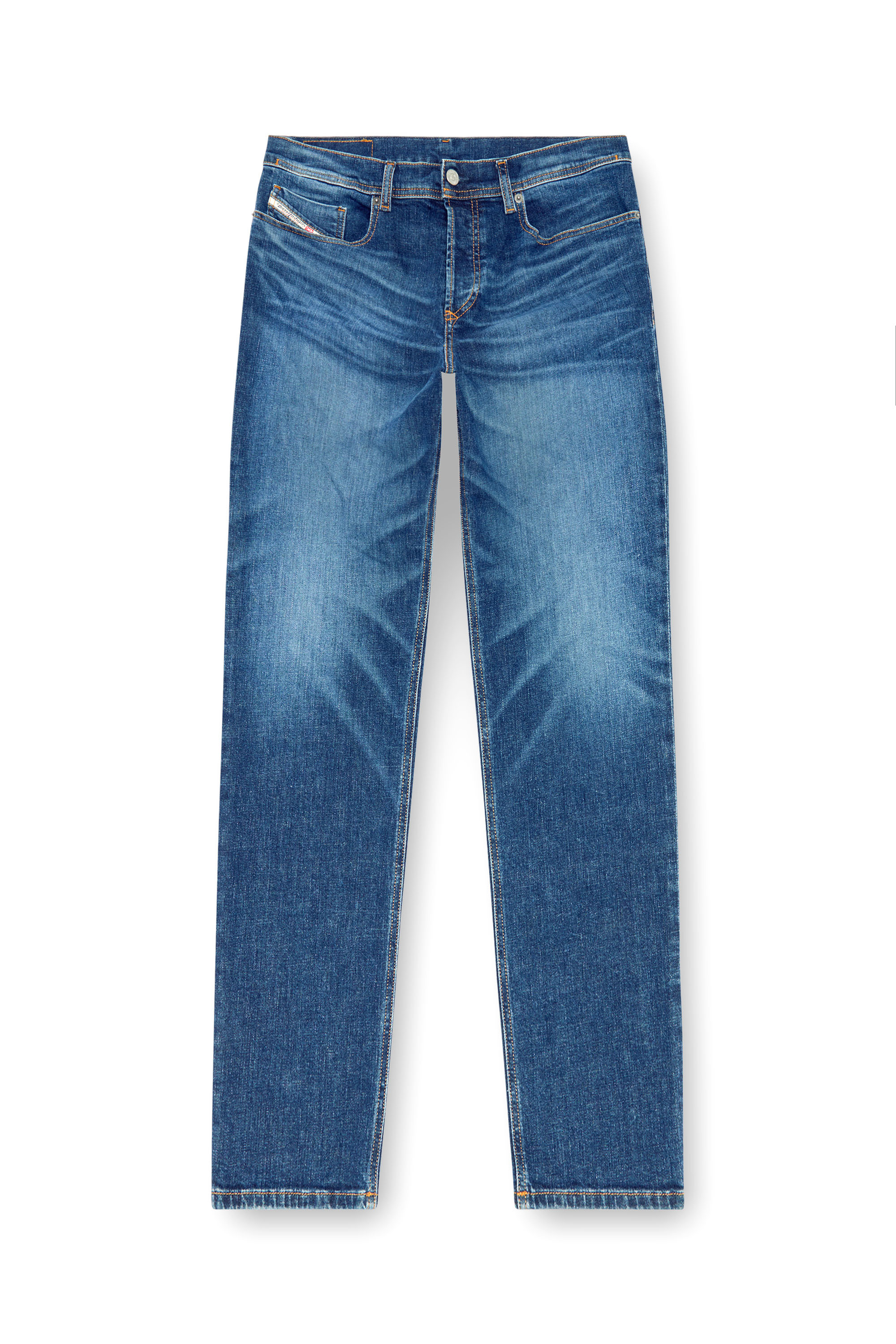 Diesel - Uomo Tapered Jeans 2023 D-Finitive 09J47, Blu Scuro - Image 3