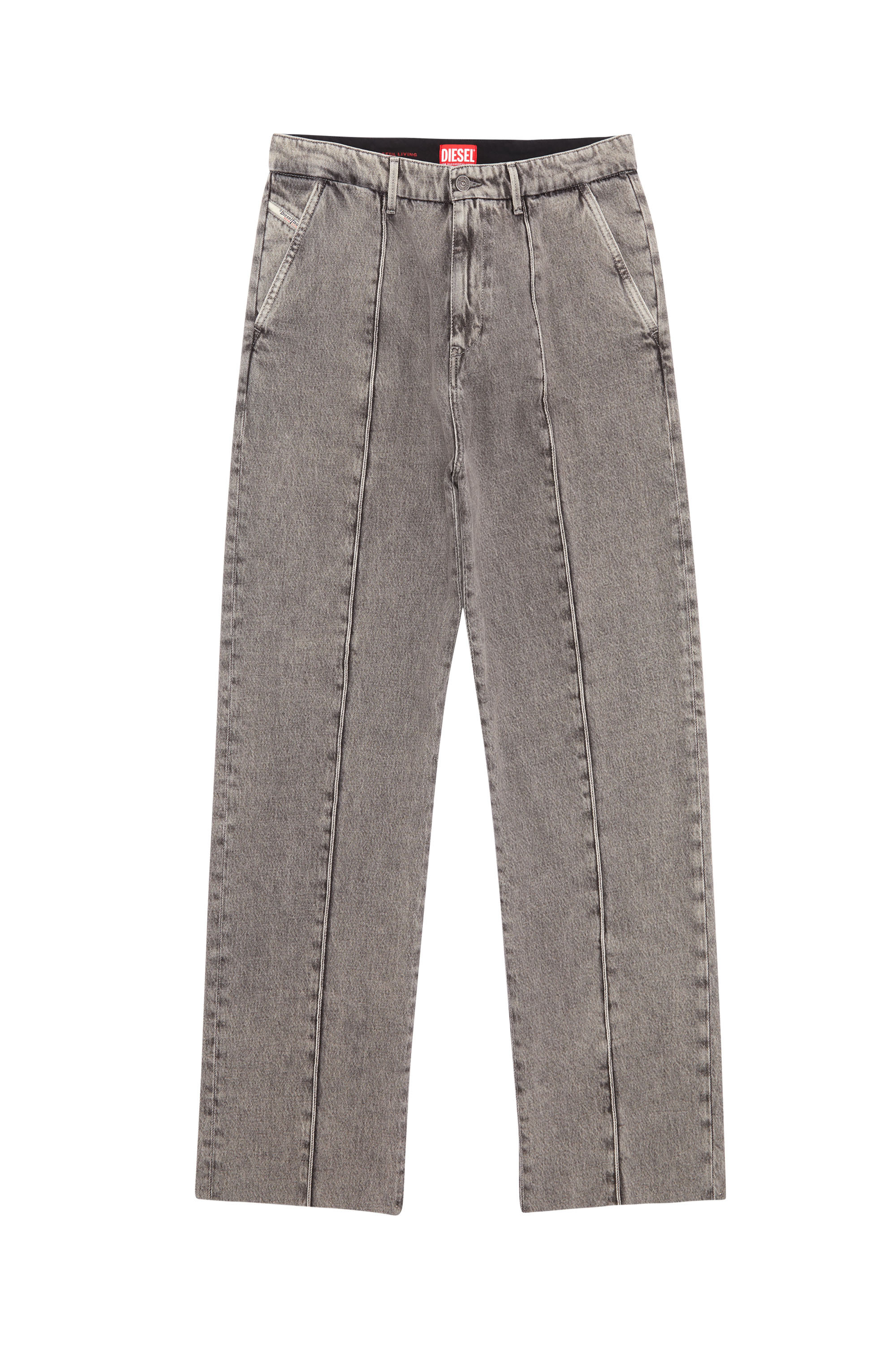 D-Chino-Work 0IEAA, Nero/Grigio scuro - Jeans