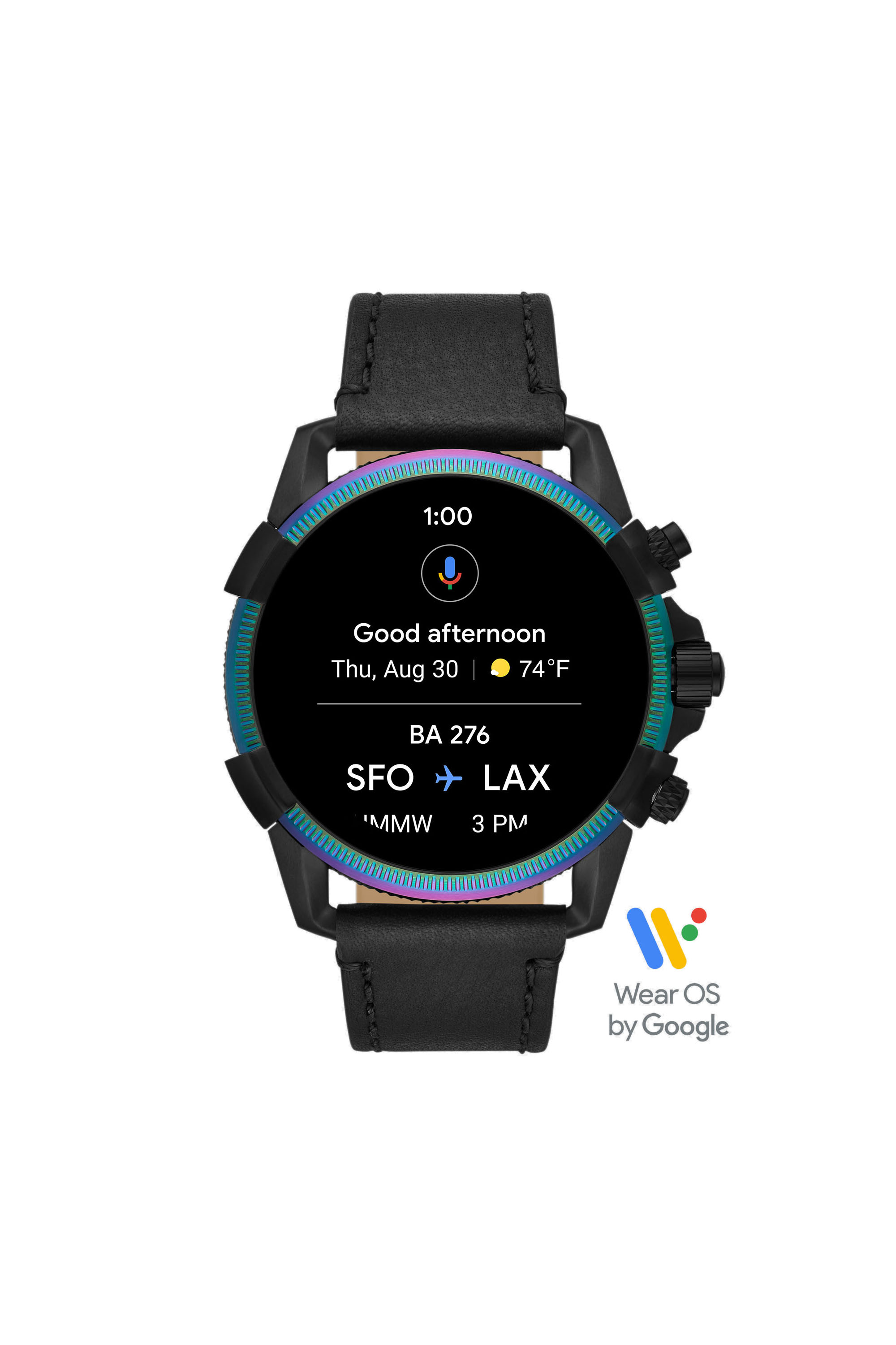 Diesel - DT2013, Smartwatch Full Guard 2.5 - Pelle nera Uomo in Nero - 6