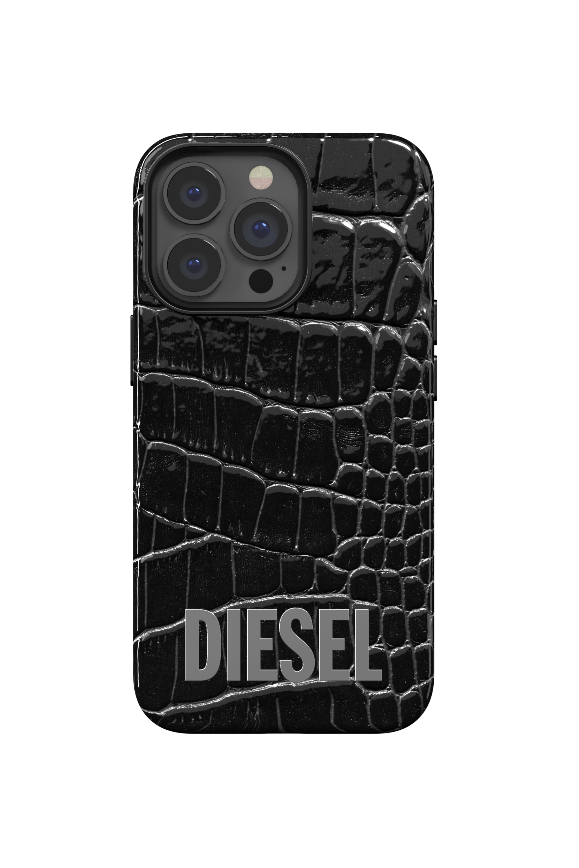 Diesel - 47174 STANDARD CASE, Cover full wrap per iPhone 13 Pro Unisex in Nero - 2