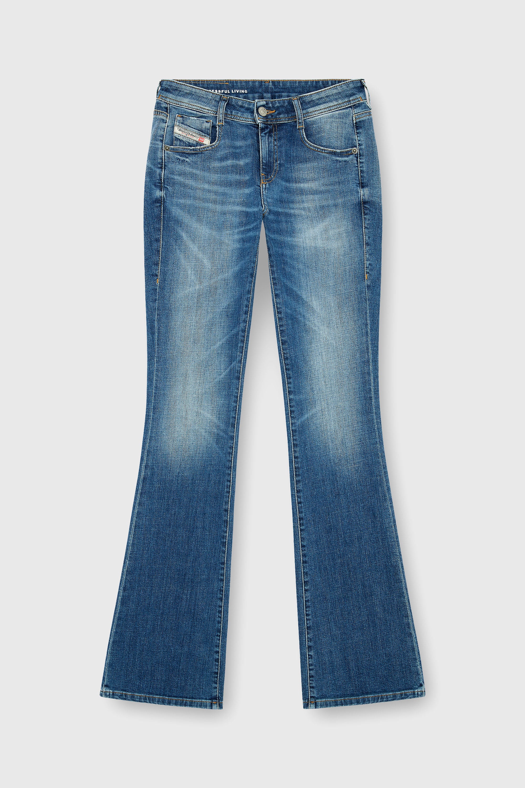 Diesel - Bootcut Jeans 1969 D-Ebbey 09J33 Donna, Blu medio - Image 2