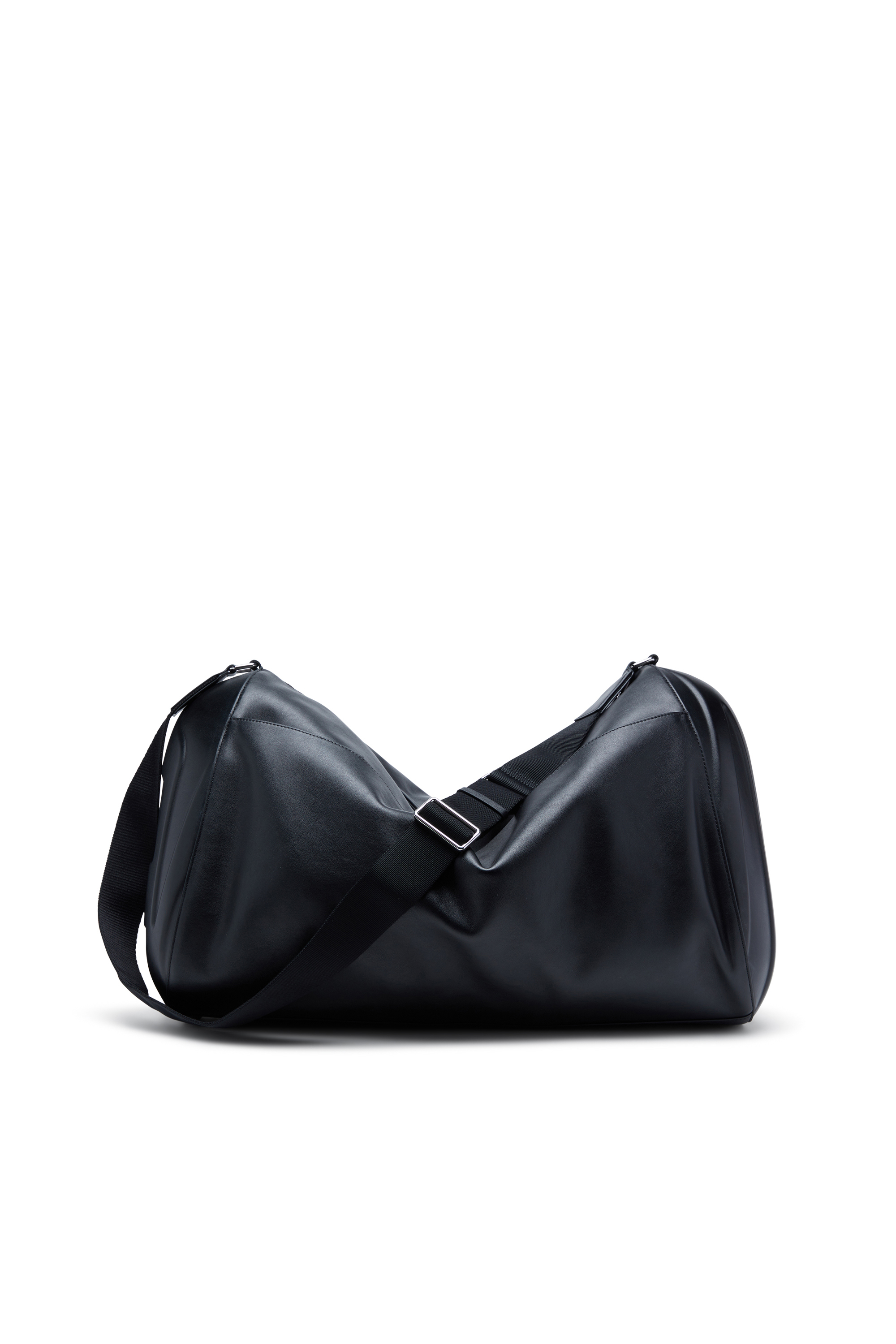 Diesel - LOAD-D DUFFLE X, Load-D-Borsa duffle con loghi rigidi laterali Unisex in Nero - 1