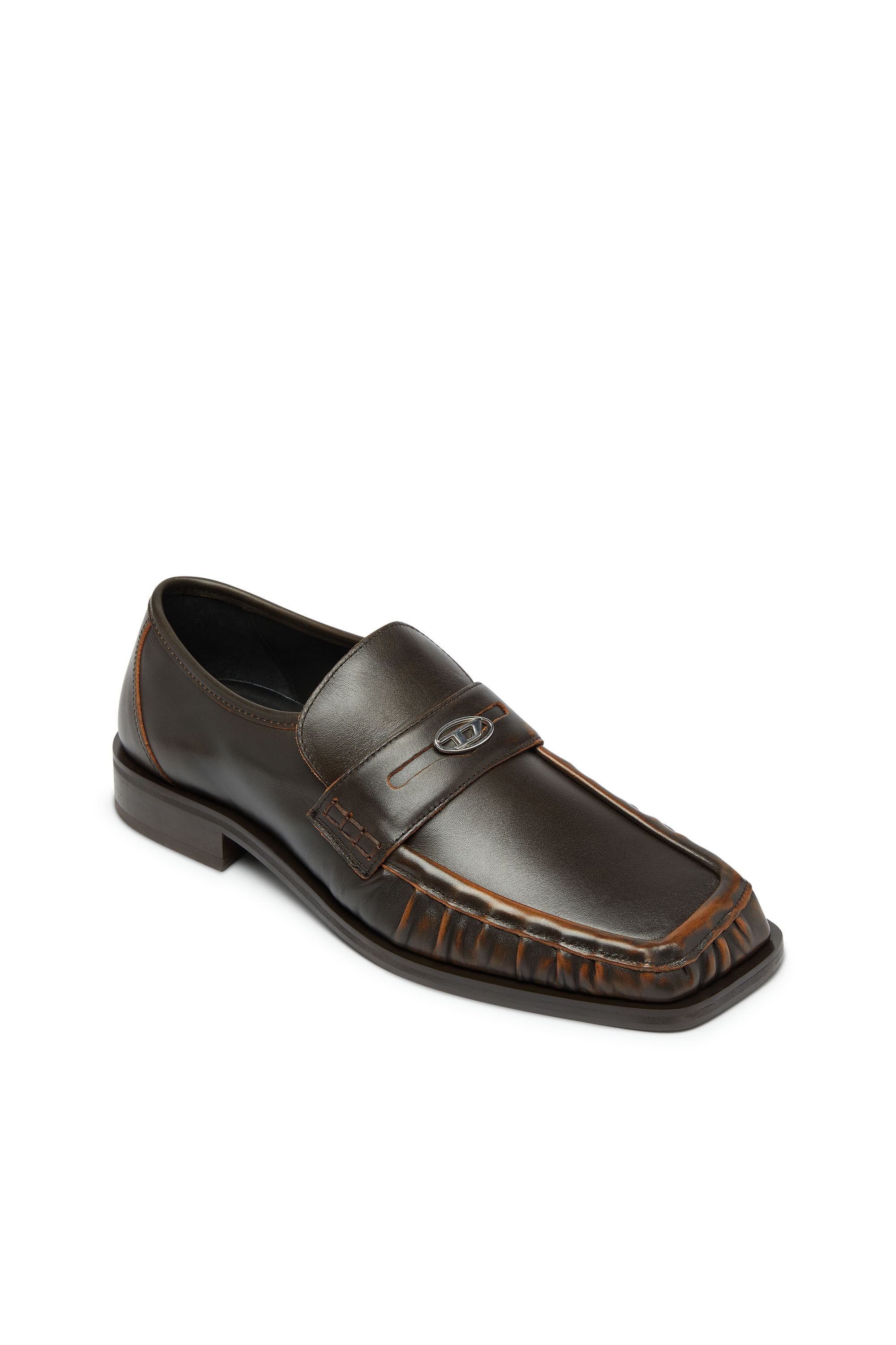 Diesel - D-AMBER LOAFER, D-Amber - Penny loafers in pelle Uomo in ToBeDefined - 6