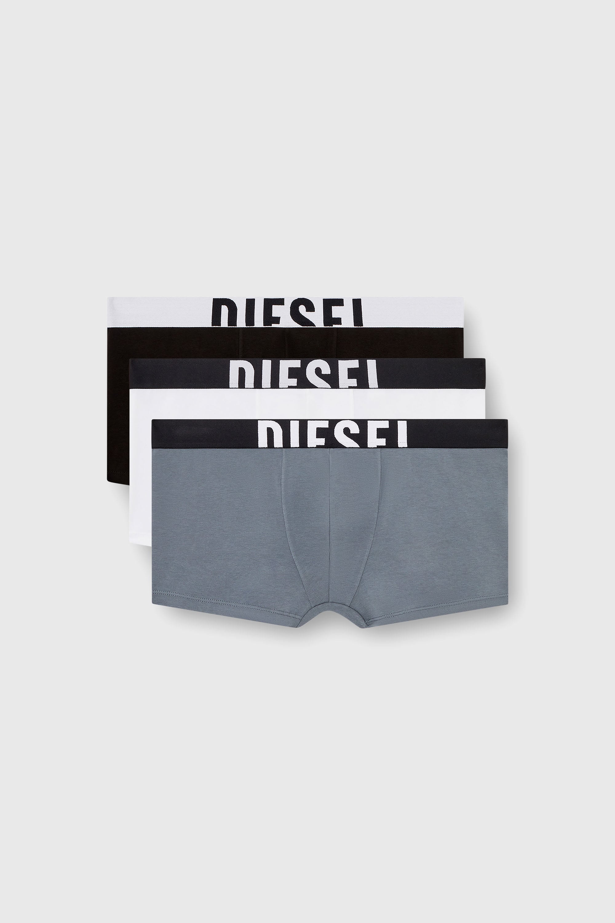 Diesel - DAMIEN-D-POP-3PACK-40, Set da tre boxer in cotone stretch Uomo in Multicolor - 1