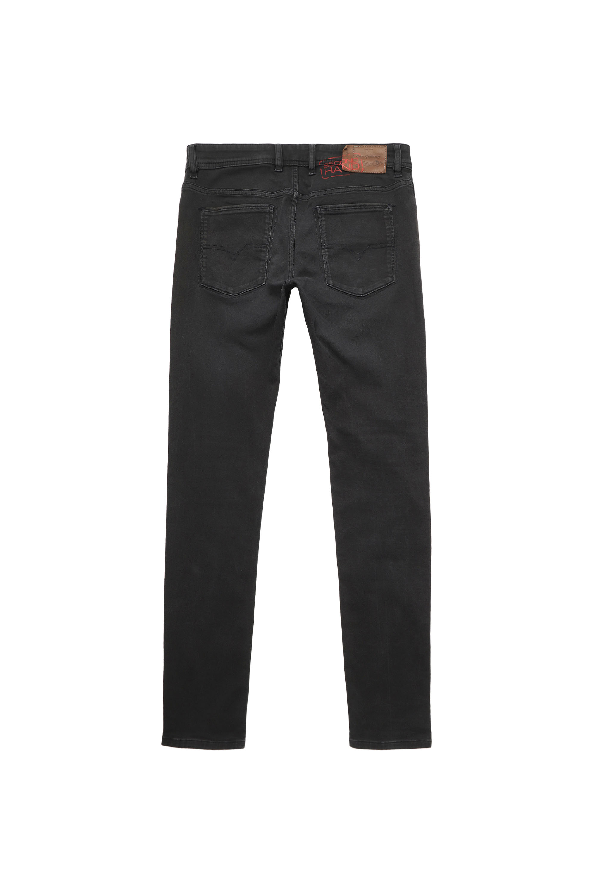 Diesel - SLEENKER-A, Man's Diesel Man - Jeans Black/Dark grey in Black/Dark grey - 2