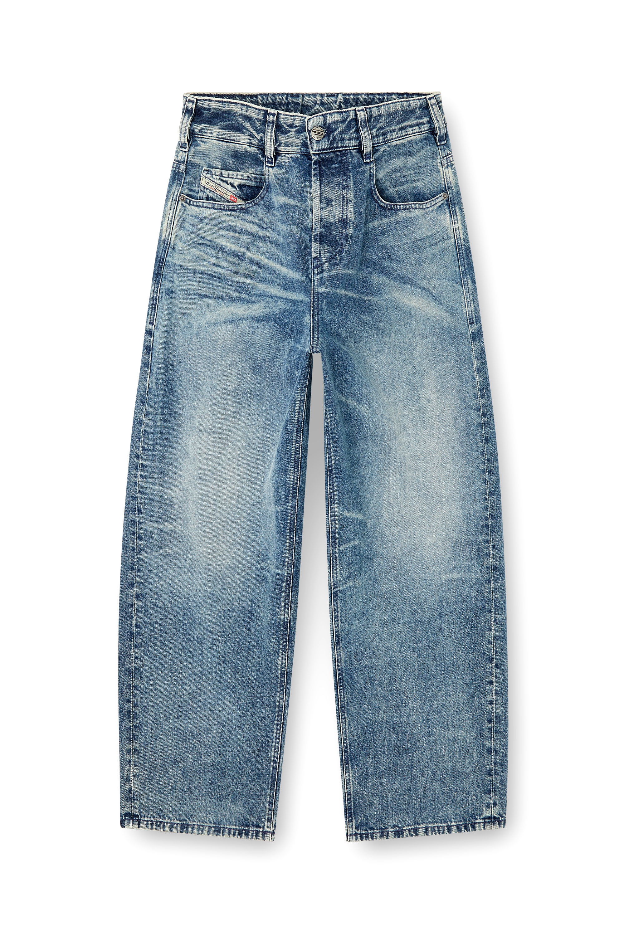 Diesel - Relaxed Jeans 1997 D-Enim 007DA Unisex, Blu Chiaro - Image 2