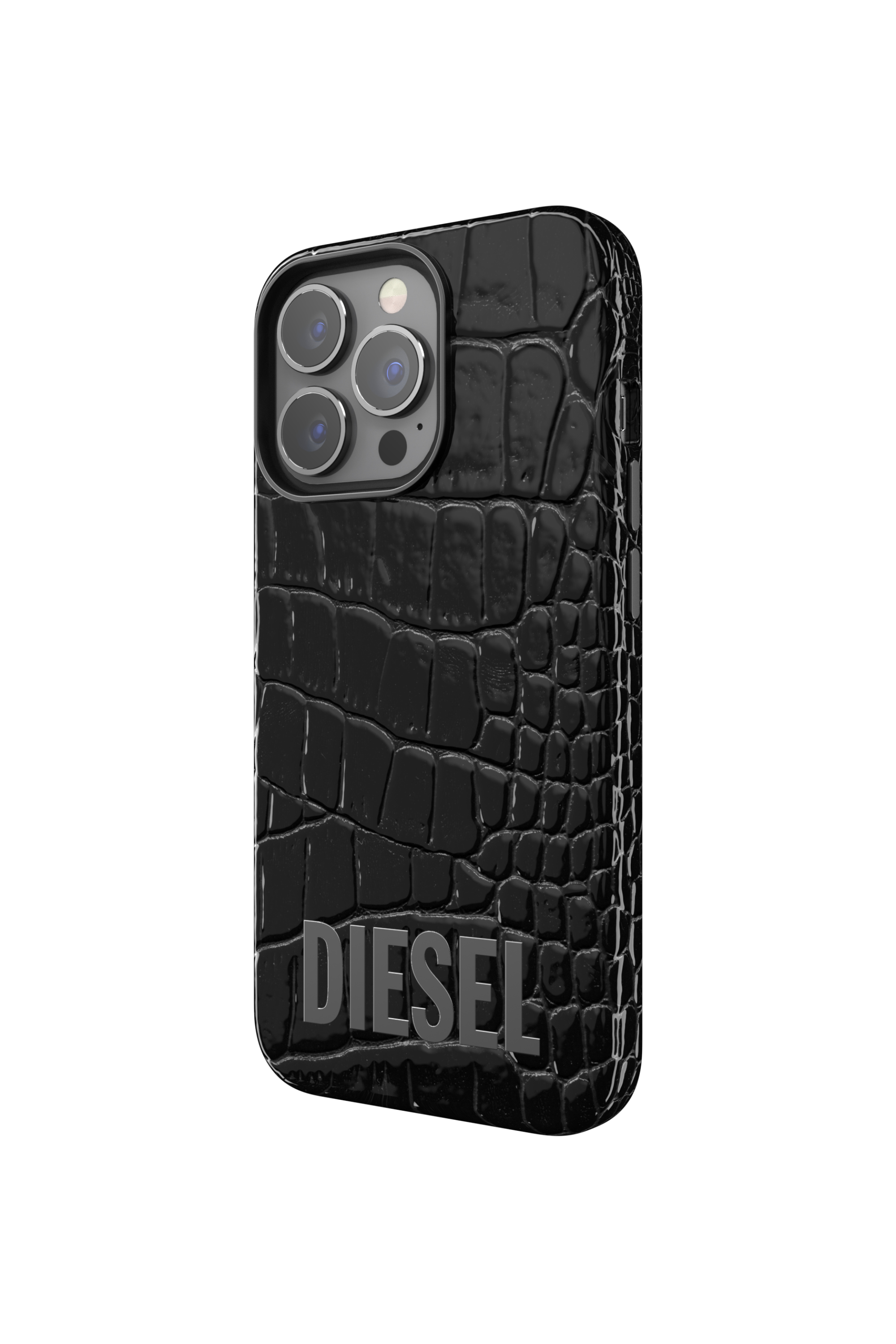 Diesel - 47174 STANDARD CASE, Cover full wrap per iPhone 13 Pro Unisex in Nero - 4