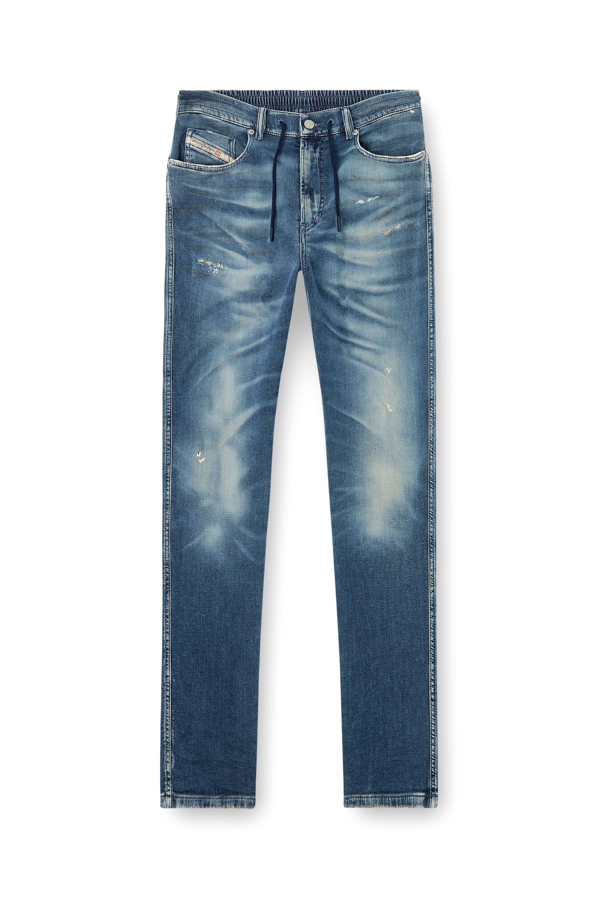Diesel - Slim 2062 D-Strukt Joggjeans® 068RY Uomo, Blu Scuro - Image 3