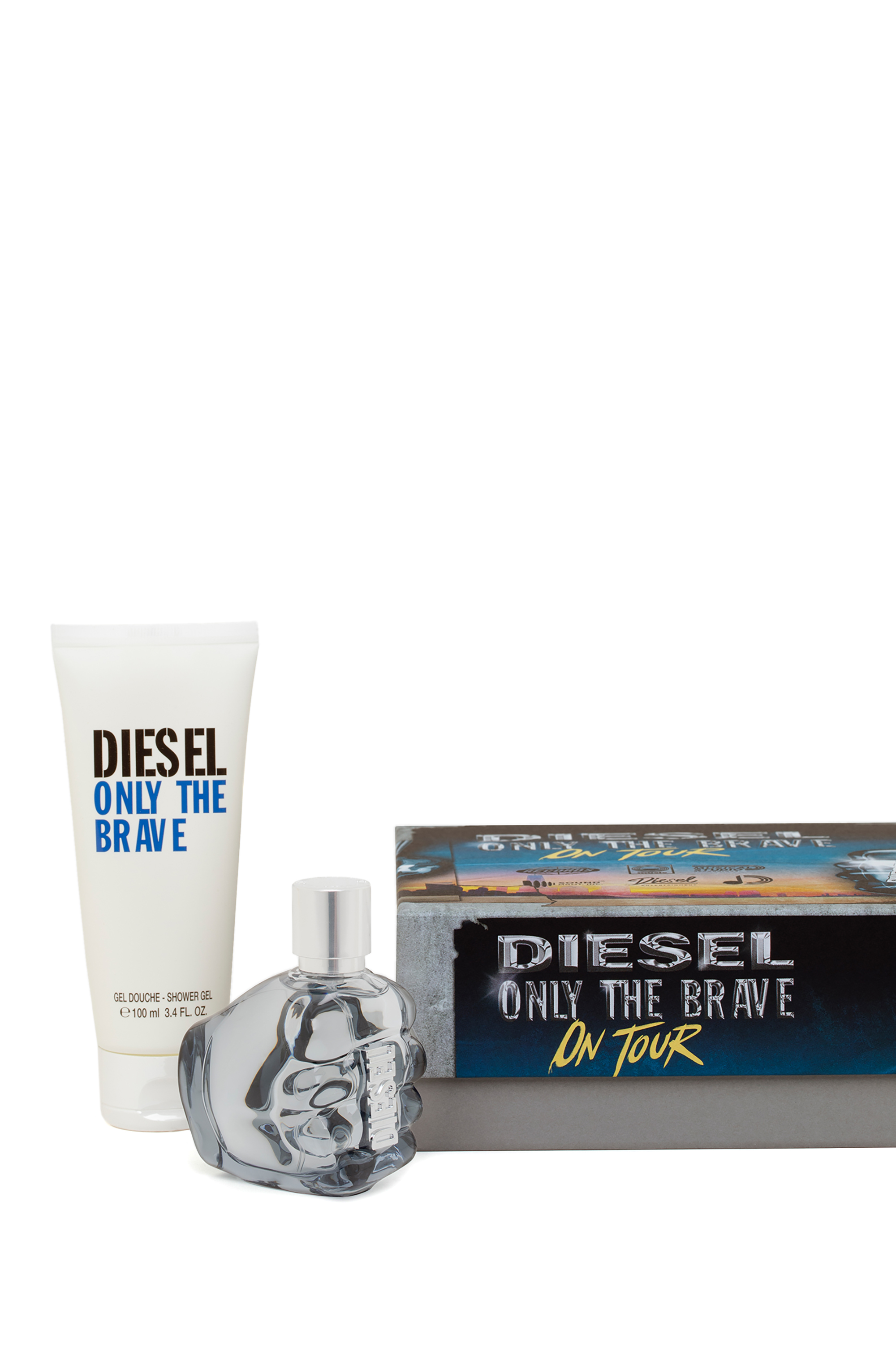 Diesel - ONLY THE BRAVE 50 ML GIFT SET, Azzurro - Image 1