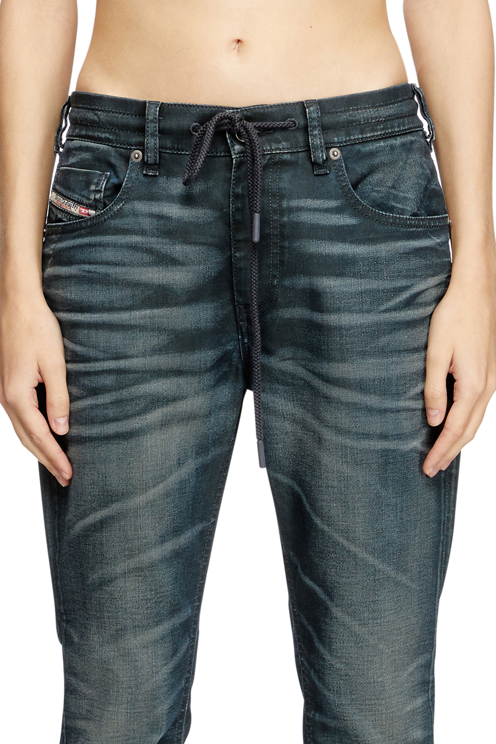 Diesel - Regular 2031 D-Krailey Joggjeans&reg; 068QK Donna, Blu Scuro - Image 5