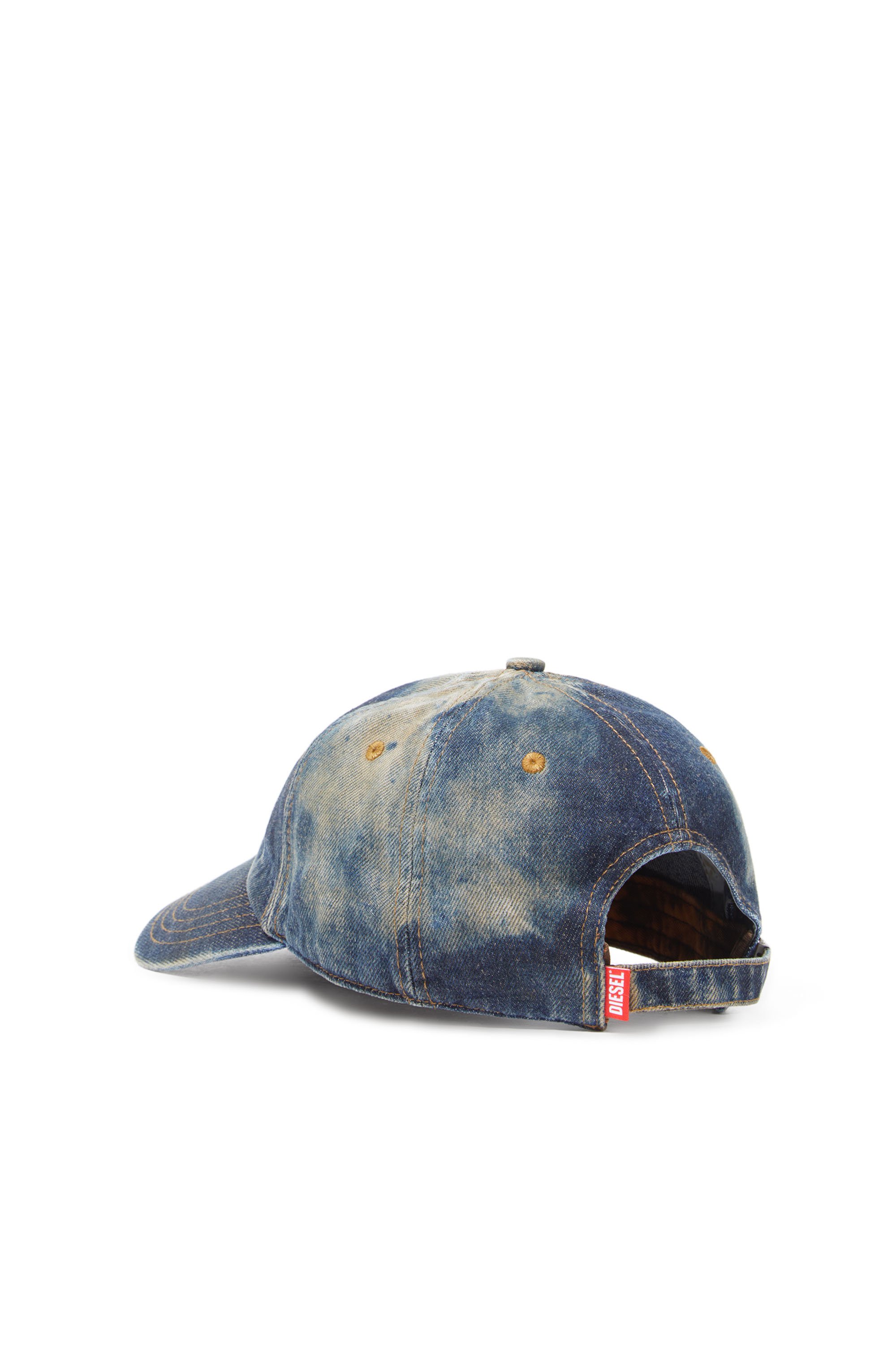 Diesel - C-CAP-DD, Cappello da baseball in denim dirty Unisex in Blu - 2