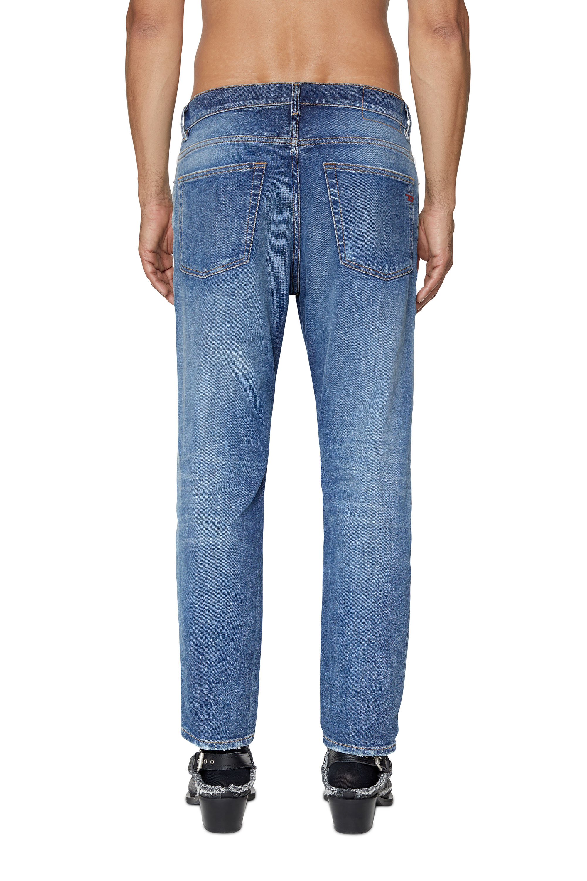 Diesel - 2005 D-FINING 09E16 Tapered Jeans, Blu medio - Image 2