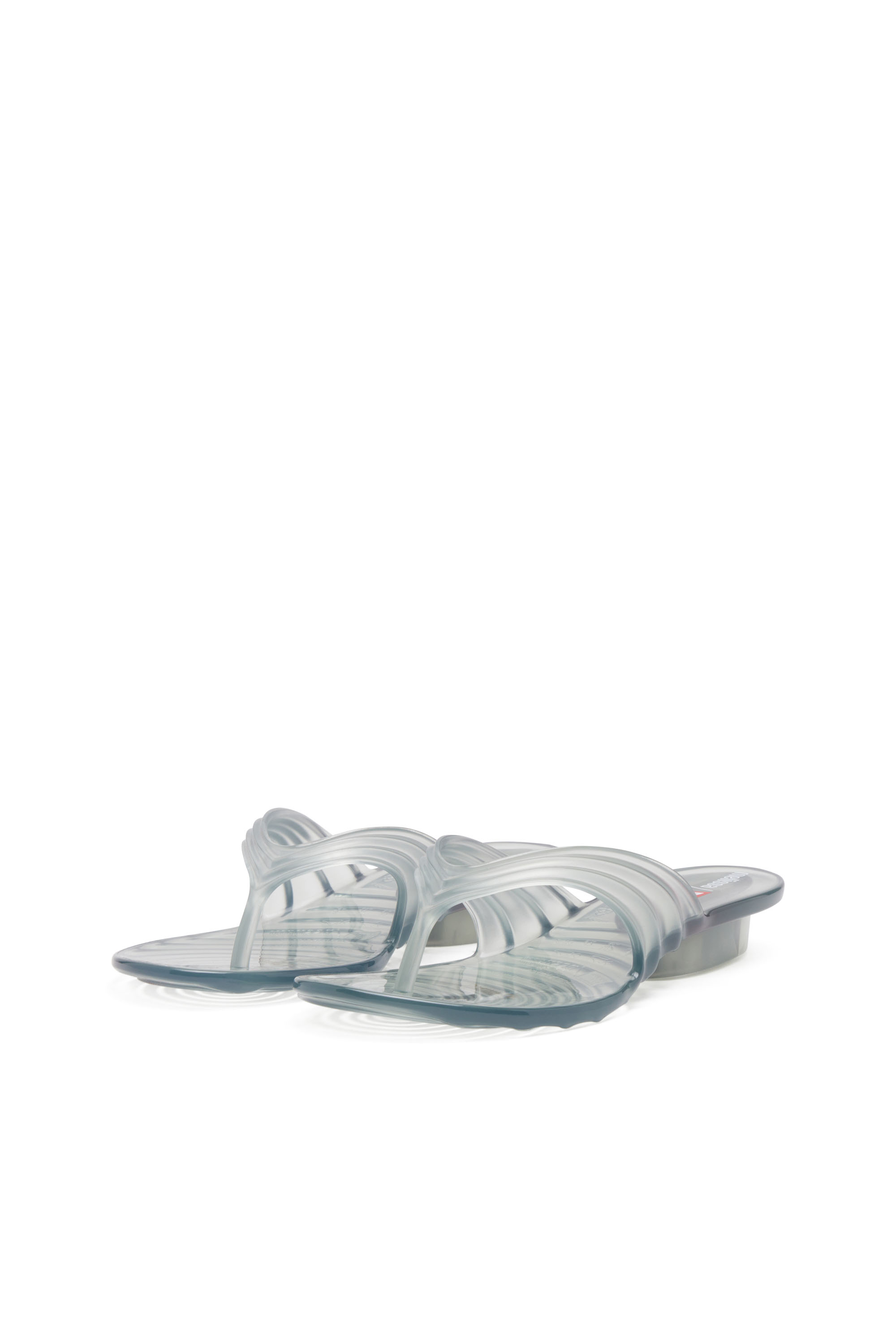 Diesel - MELISSA QUANTUM THONG, Infradito in Melflex® Donna in Grigio - 9