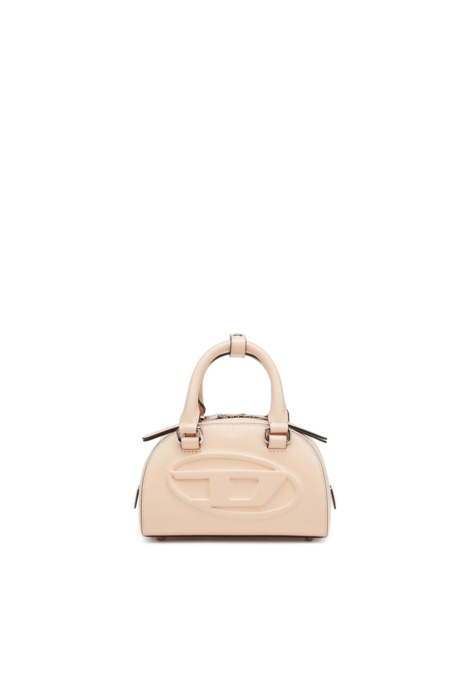 Diesel - 1DR DOME CROSSBODY, Borsa bowling mini in pelle Donna in Rosa - 1
