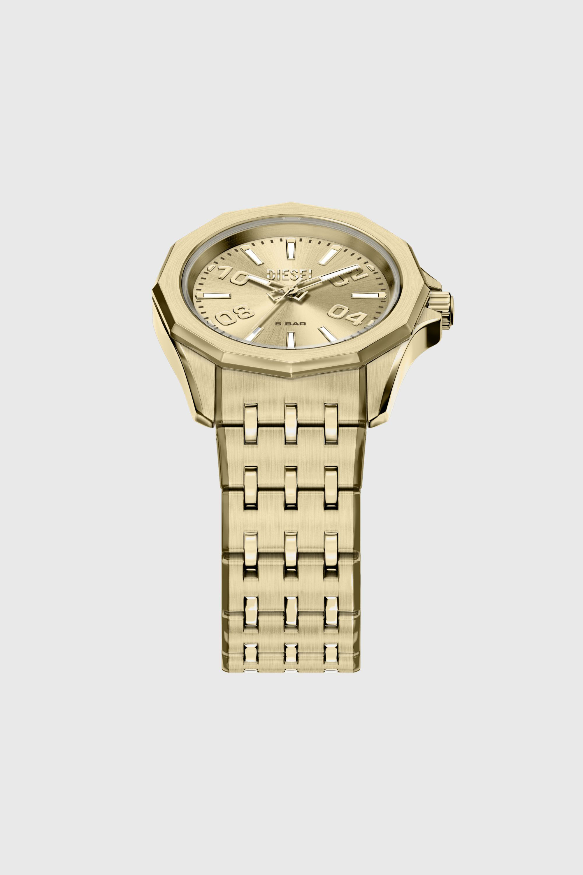 Diesel - DZ2239 WATCH, Orologio Stinger in acciaio color oro Uomo in Oro - 4
