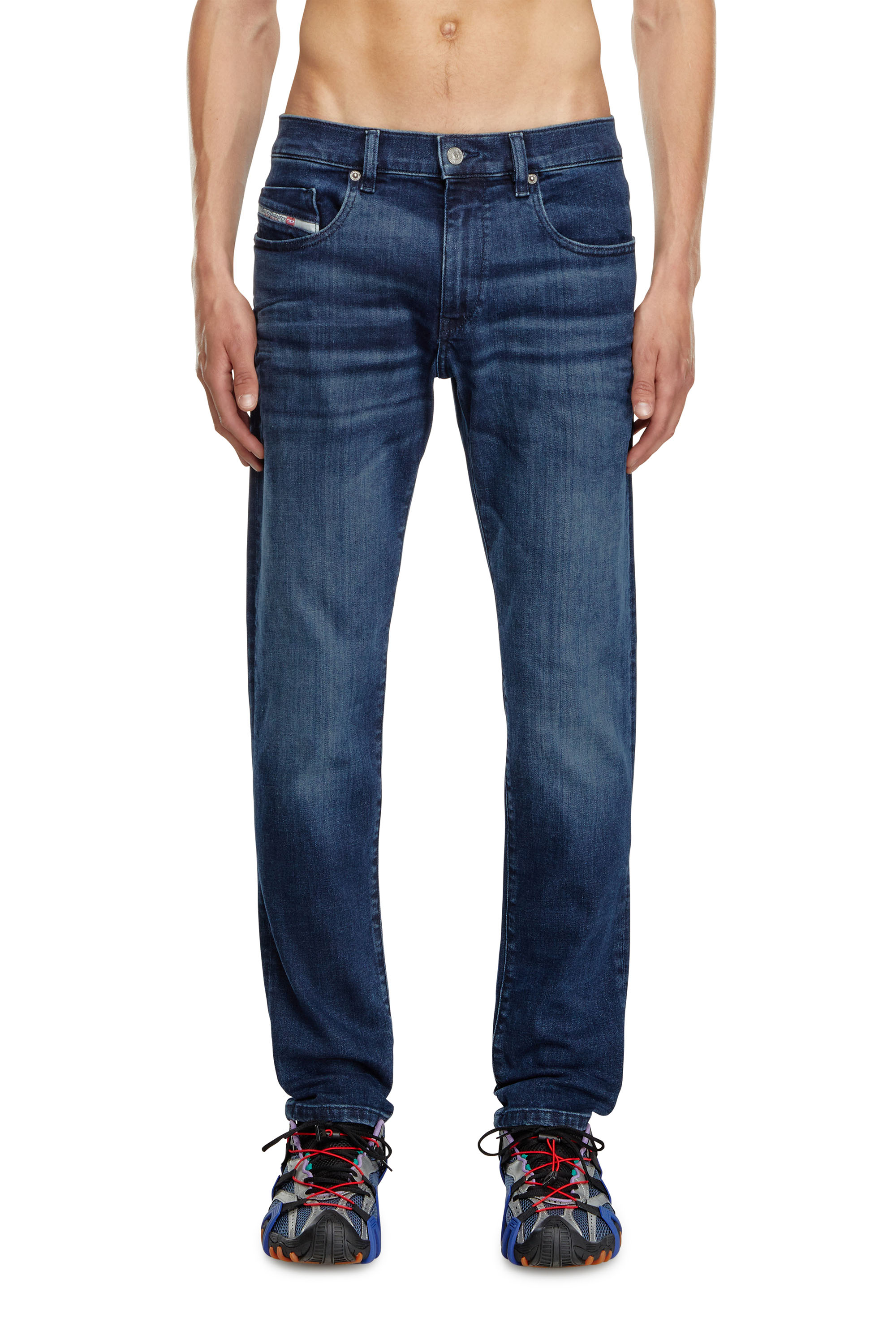 Diesel - Uomo Slim Jeans 2019 D-Strukt 0GRDJ, Blu Scuro - Image 1