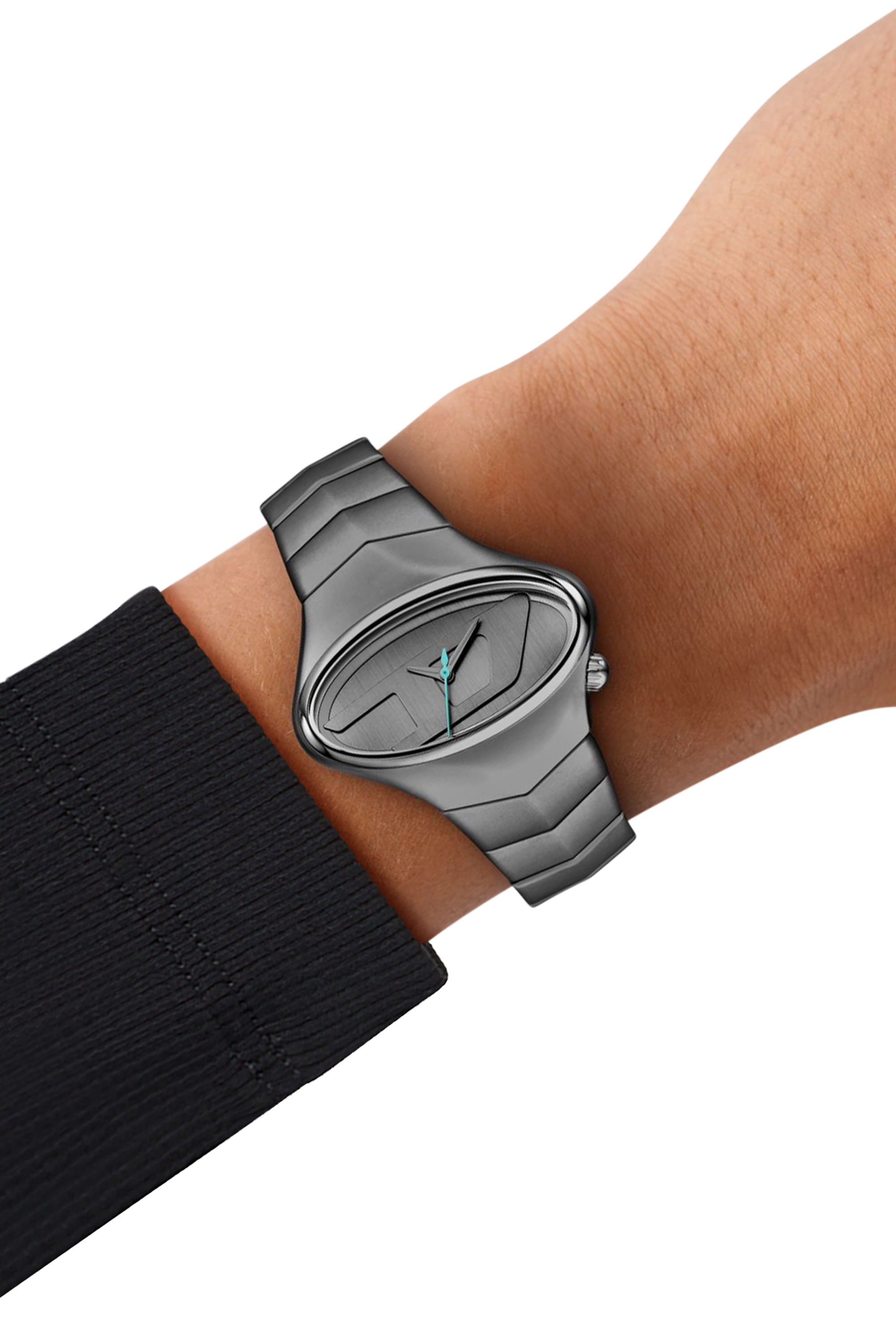 Diesel - DZ2229 WATCH, Orologio D-Rush in acciaio inox Uomo in Grigio - 4
