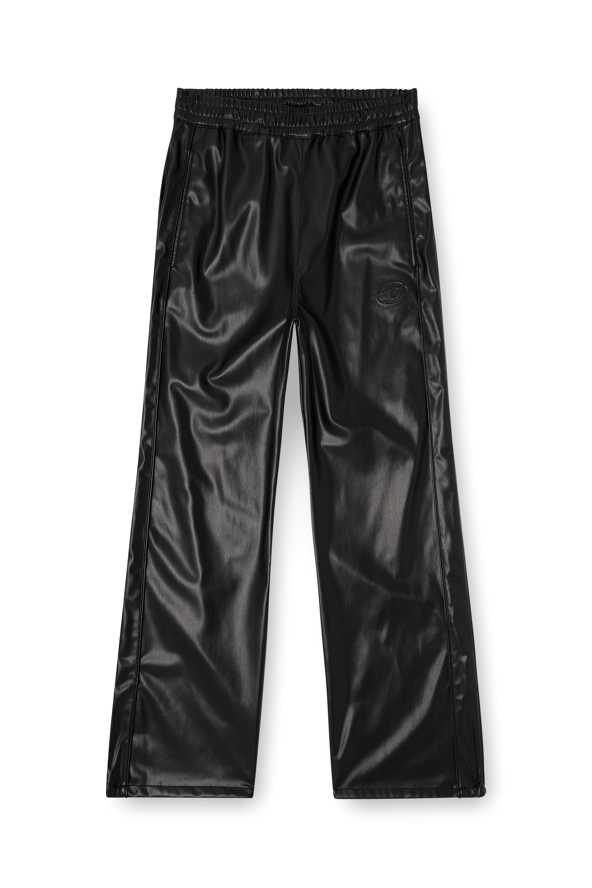 Diesel - P-ARTEN-PIPING-PGBX, Pantaloni tuta in tessuto coated Uomo in ToBeDefined - 3