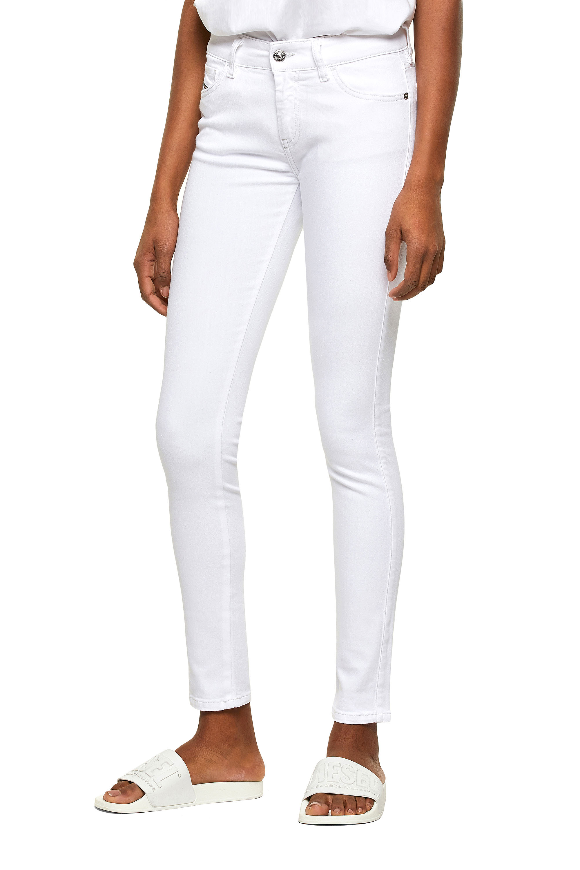 Slandy 086AC, Bianco - Jeans