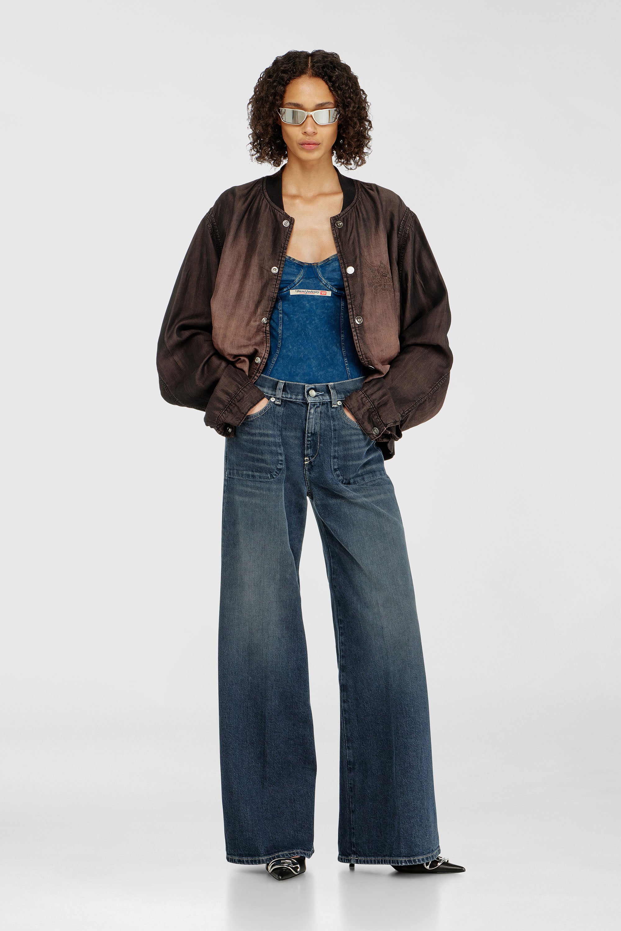 Flare Jeans Regular Waist 1978 D-Akemi