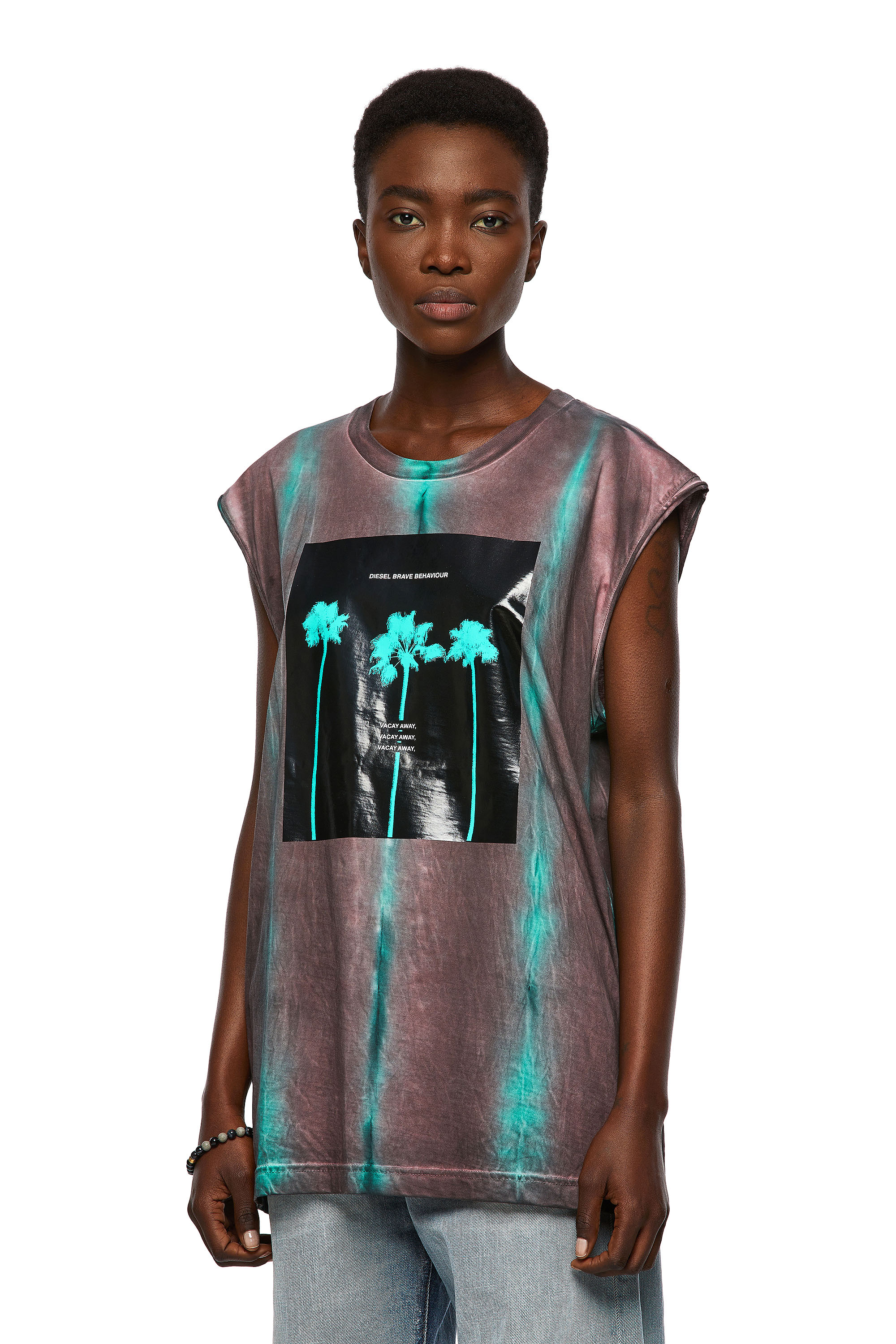 T-ENKAVEST, Blu/Viola - T-Shirts